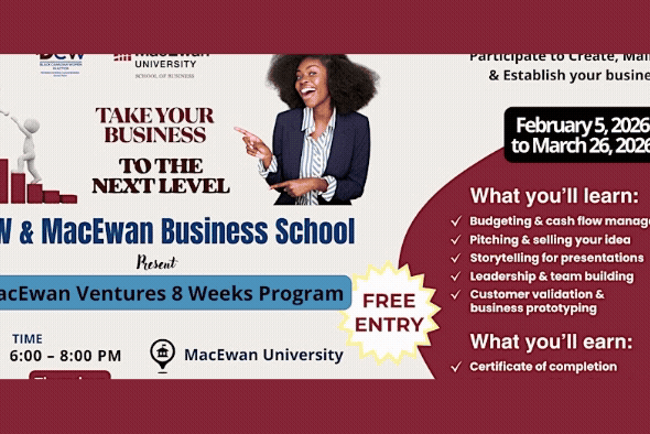 MacEwan Ventures Launches Free 8-Week Entrepreneurship Workshop — Cohort III