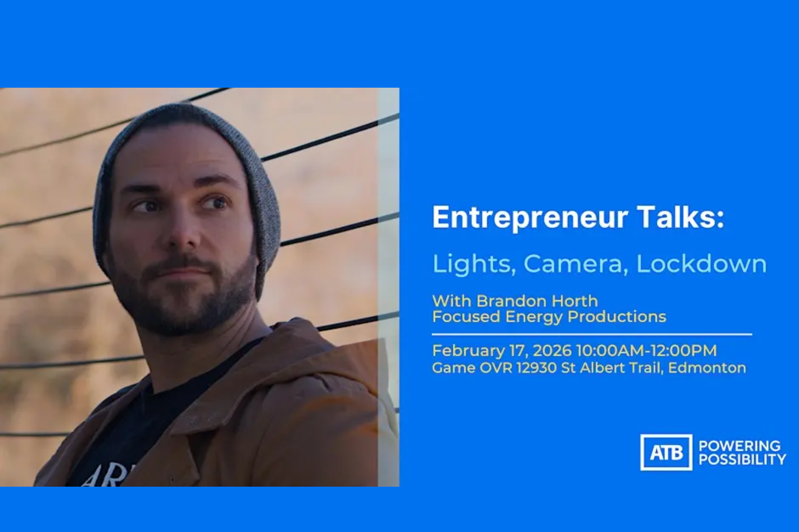 Entrepreneur Talks: Lights, Camera, Lockdown