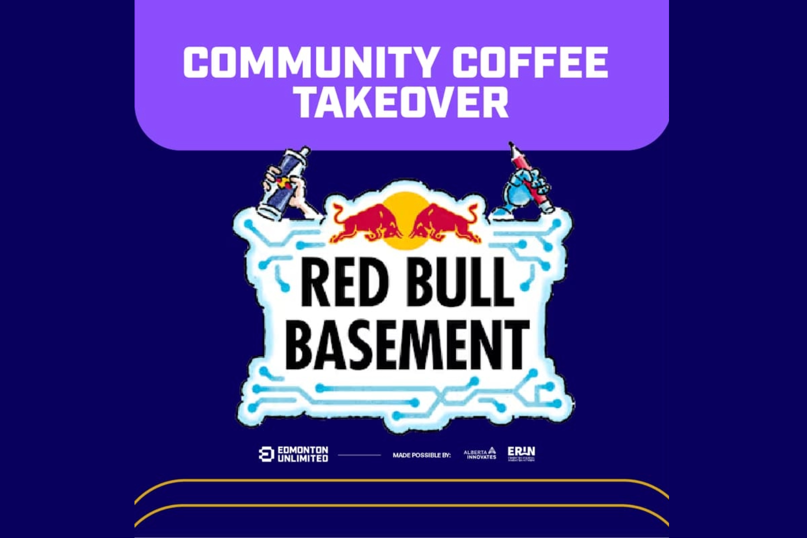 Community Coffee Takeover: Red Bull Basement Canada