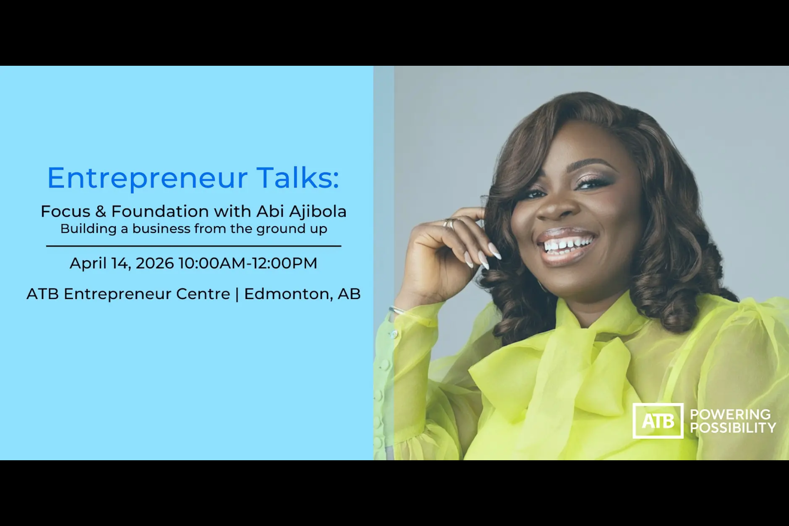 Entrepreneur Talks: Focus &amp; Foundation