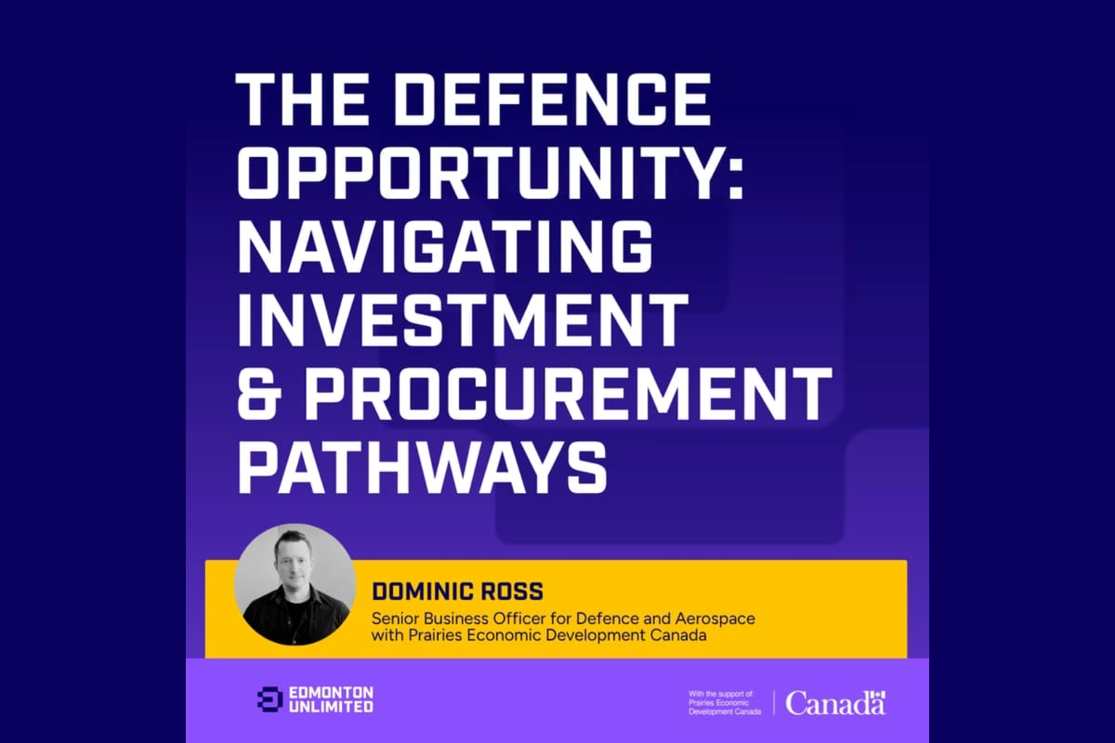 The Defence Opportunity: Navigating Investment &amp; Procurement Pathways