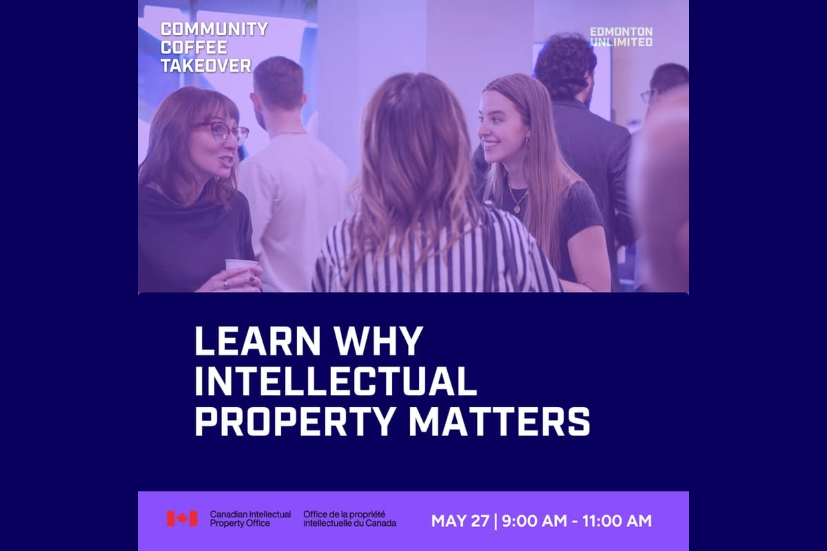 Community Coffee Takeover: Bring Creations to Life & Learn Why Intellectual Property Matters