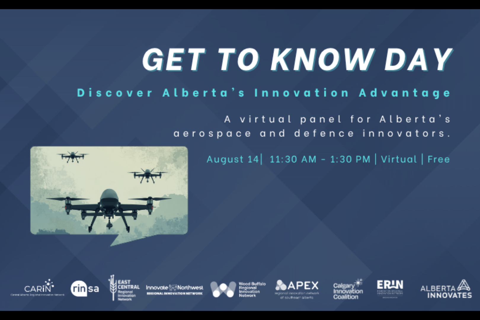 Alberta Innovation Network - Get to Know Day - Aerospace, Defence, and Dual-Use