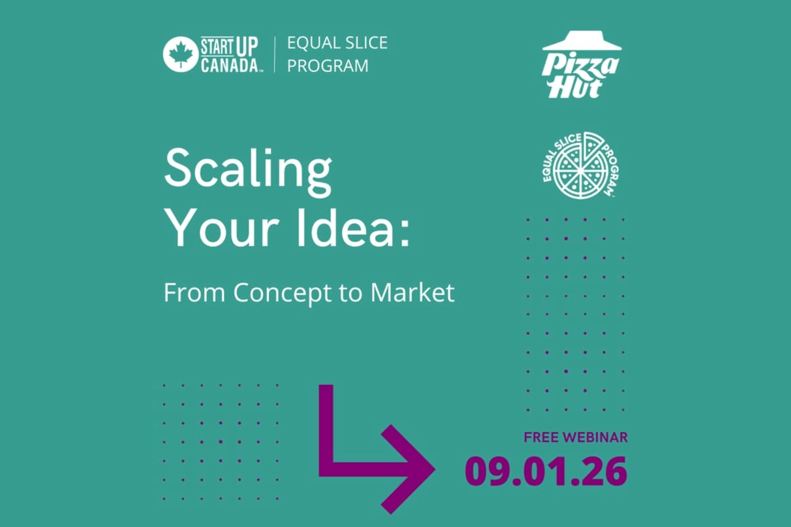 Scaling Your Idea: From Concept to Market | Startup Canada Equal Slice 2026