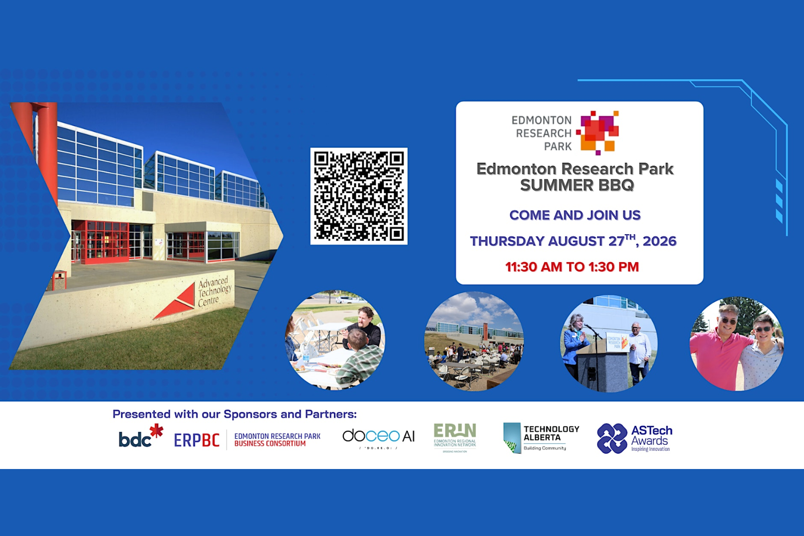 Edmonton Research Park Summer BBQ and Innovation Showcase