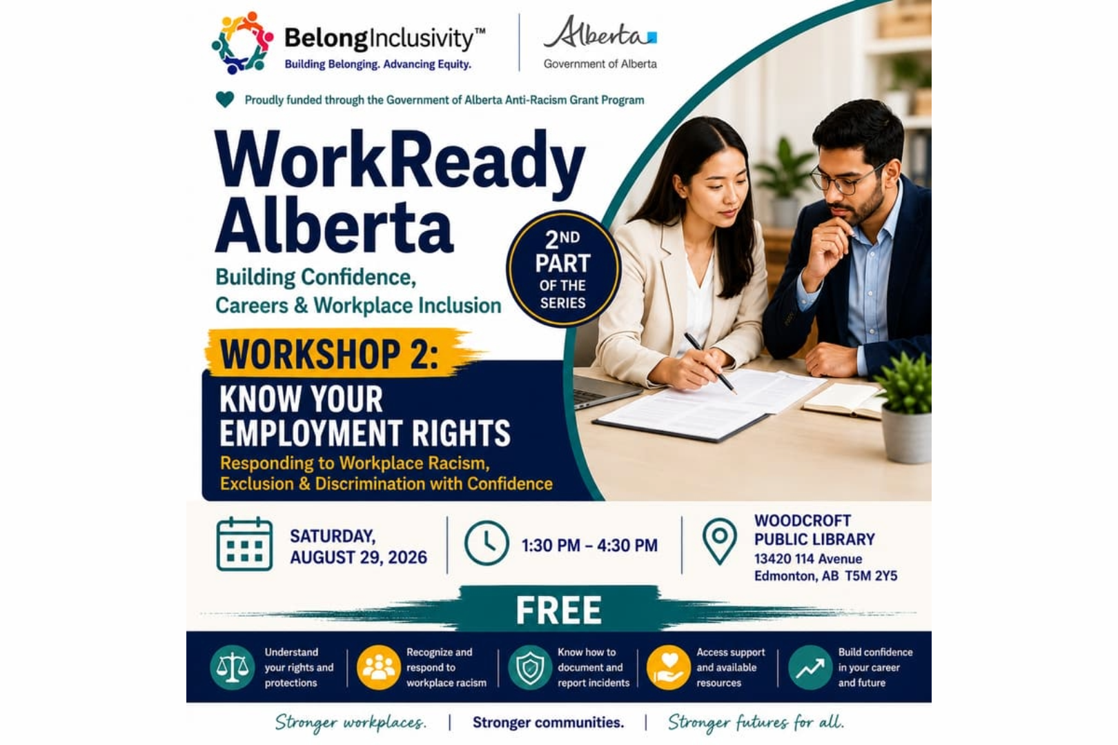 Workshop 2: Know Your Employment Rights – Responding to Workplace Racism, Exclusion &amp; Discrimination with Confidence