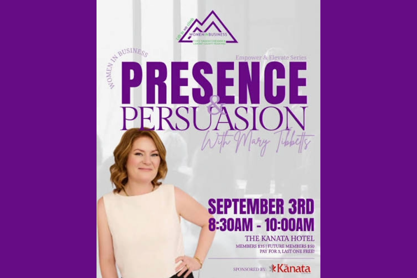 WIB Elevate & Empower: Presence & Persuasion