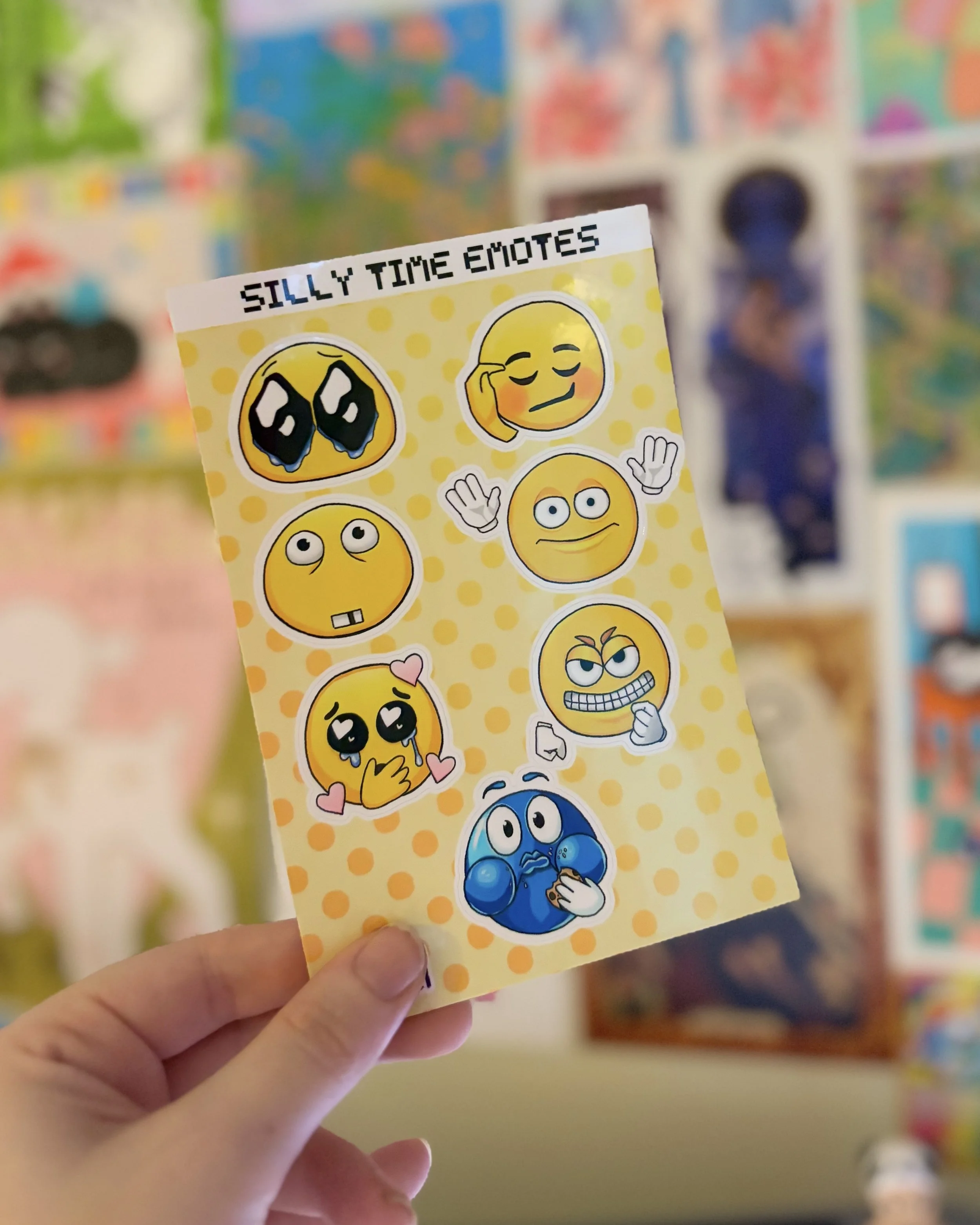 Emoji Sticker Sheet
