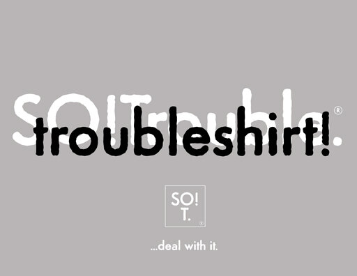 troubleshirt - black and white on grey.jpg