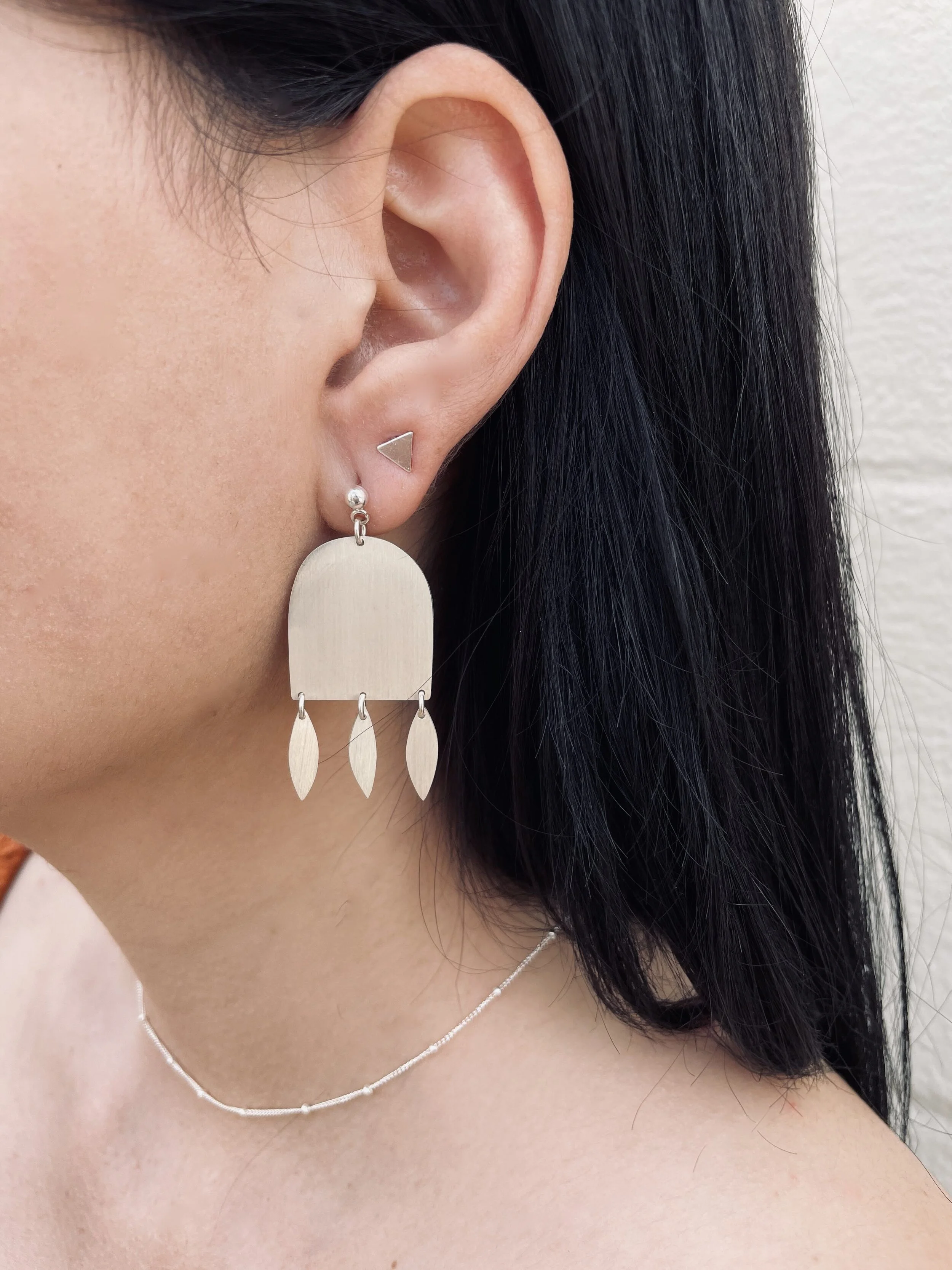 Himawari Earrings — Yuki & Sora