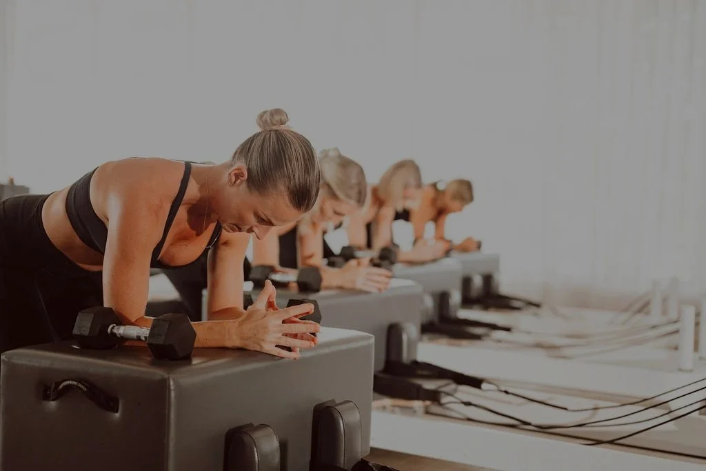 Members in class at the Pilates Place Camp Hill studio
