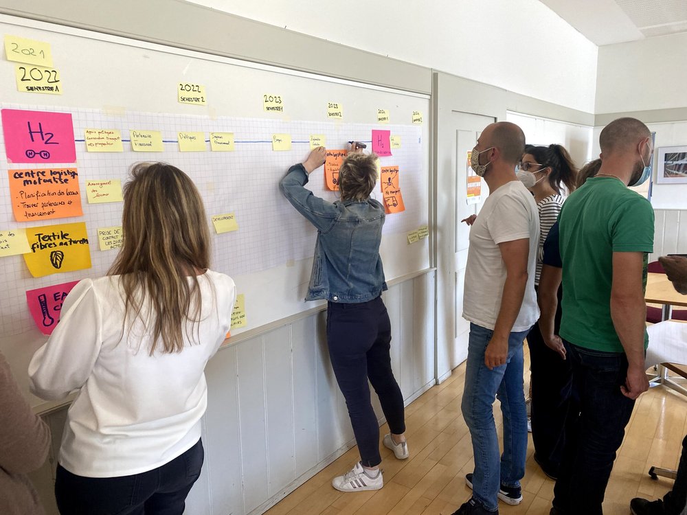 Les étudiants du sanu préparent leurs projets 