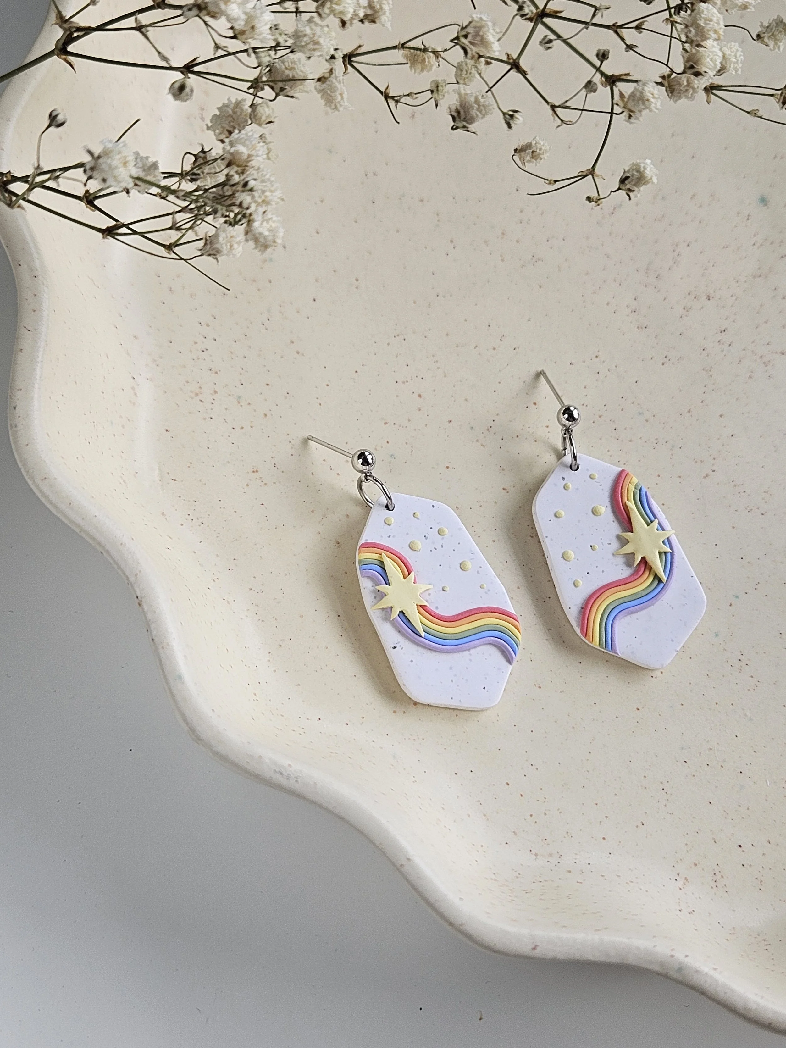 Crystal Dangles in "Over the Rainbow"