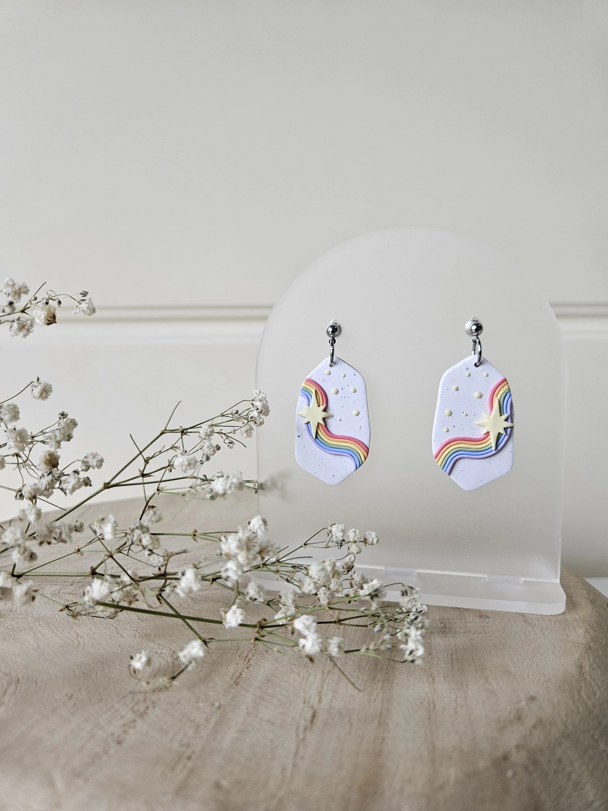 Crystal Dangles in "Over the Rainbow"