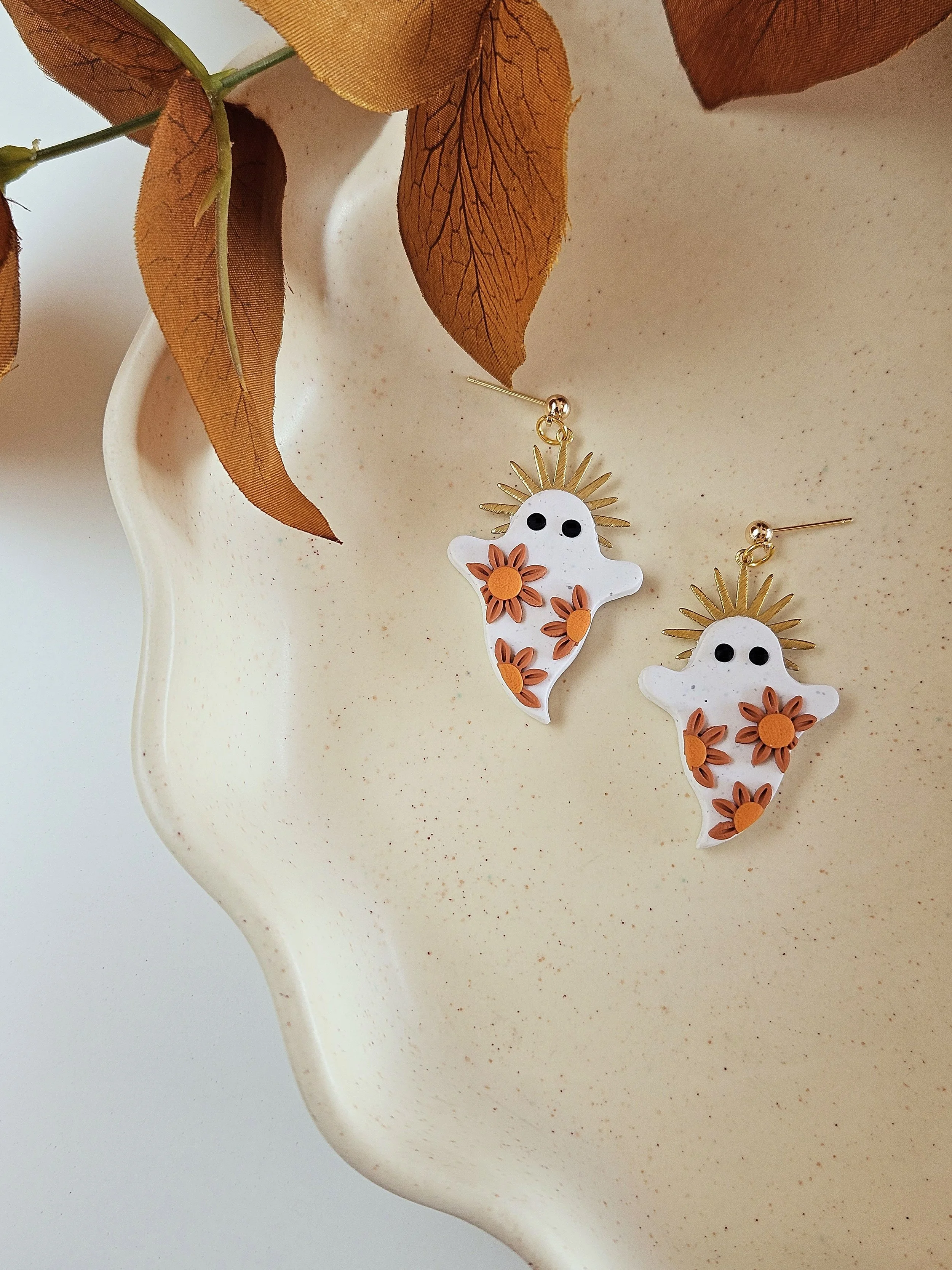 Sun Halo Ghost Dangles