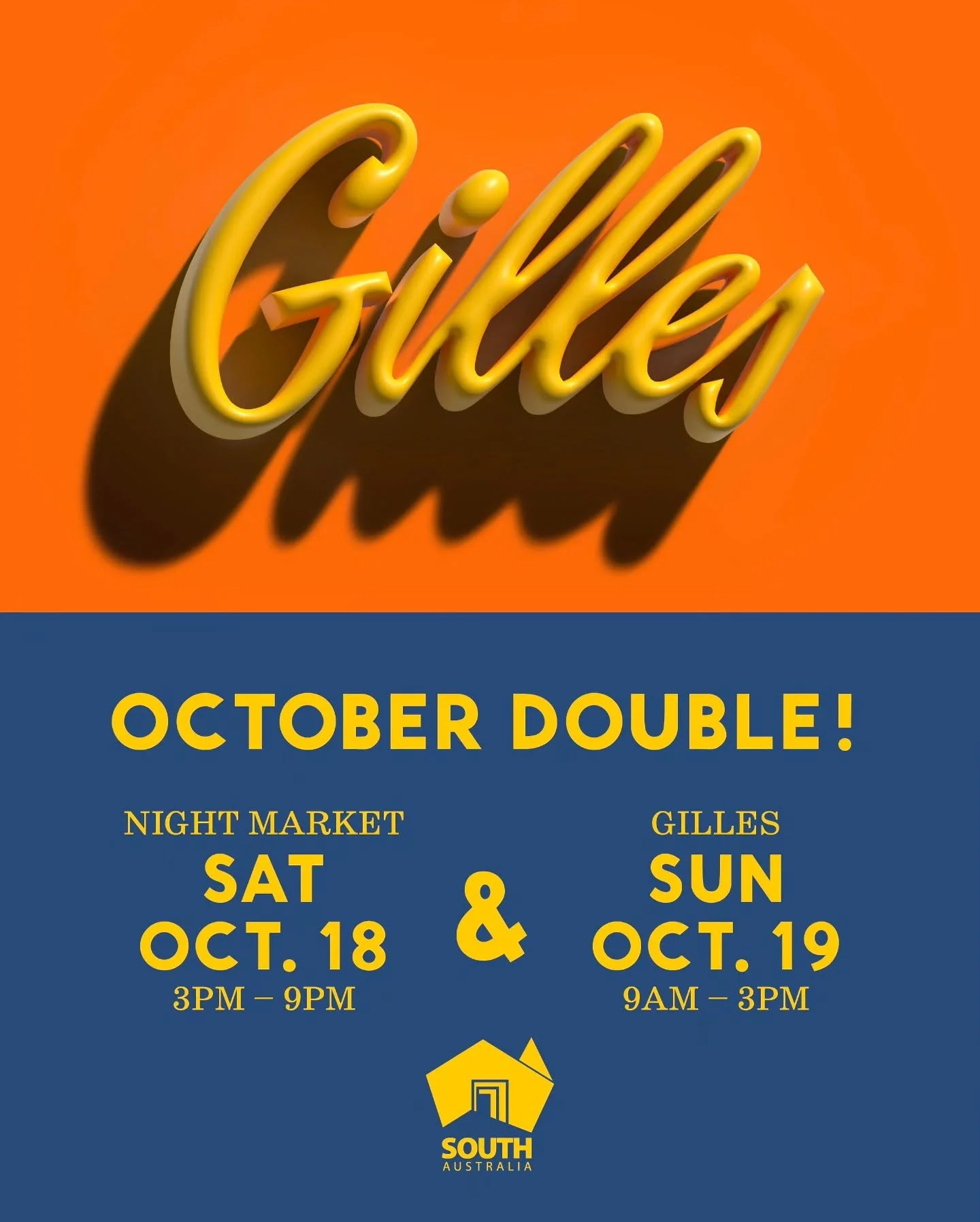 Who's excited for an extra special double @gillesatthegrounds this weekend? I definitely am! 
We've got a fun fright-night Halloween market Saturday 3pm-9pm 👻 and back on Sunday 9am-3pm for a glorious, sunny day 🌞
I've got lots of Halloween inspi