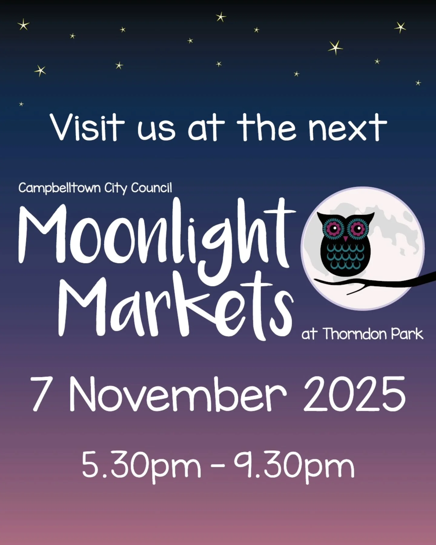 IT'S MARKET DAY!!! Woohoo 🥳 Are you as excited as I am for the @campbelltownmm this evening?

After all the wild weather and market cancellations  I'm just itching to get back to a market and connect with you all ❤️

I know for most of you it's trad