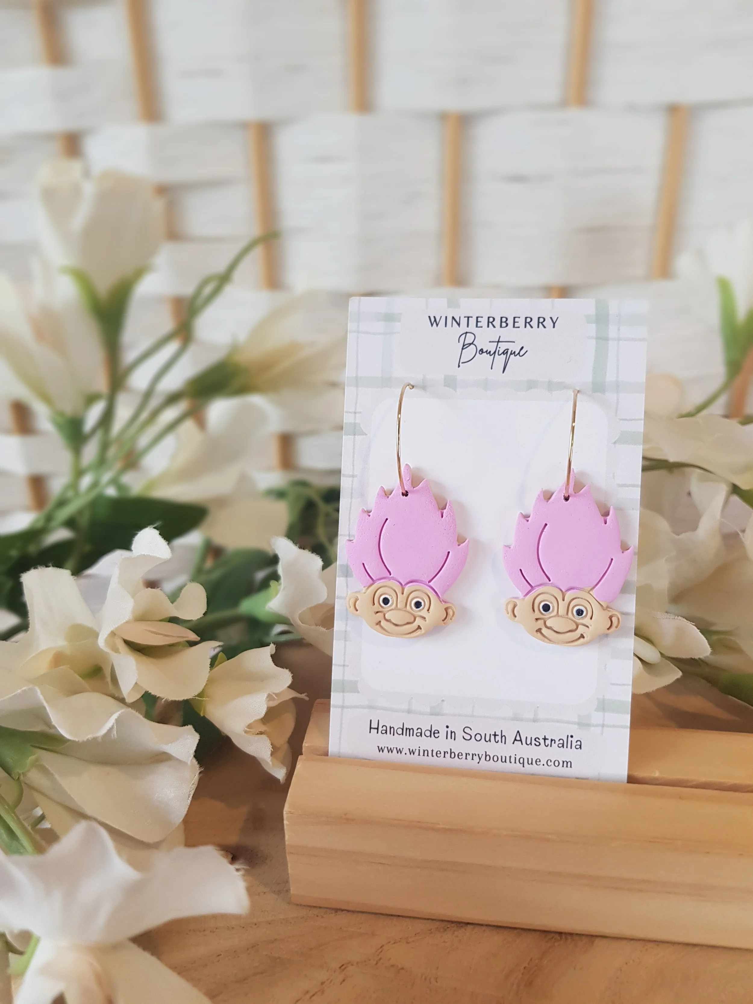 pink-polymer-clay-troll-doll-earrings-south-australia.jpg