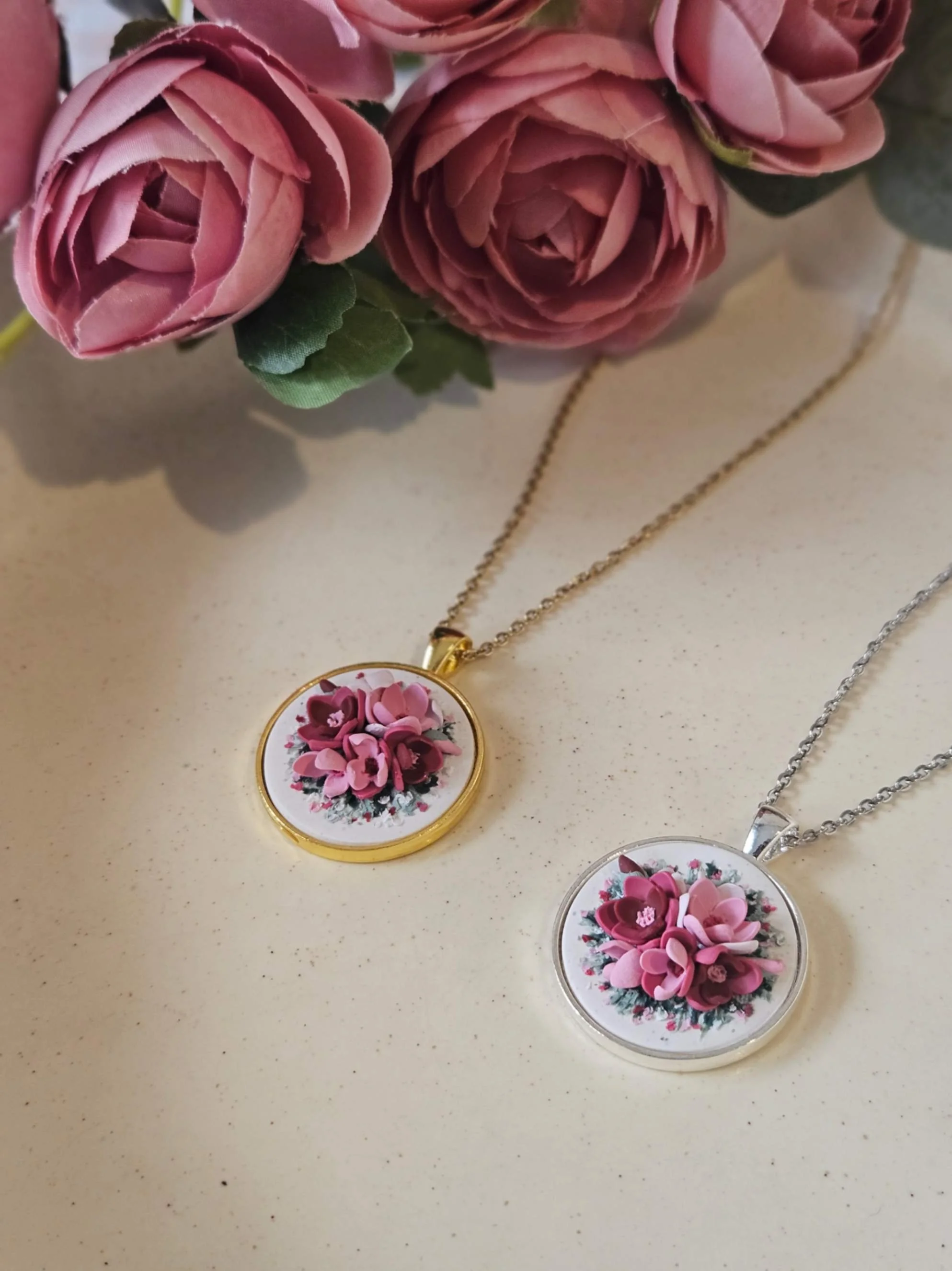 polymer-clay-pink-floral-pendant-necklace-winterberry-boutique-australia.jpg