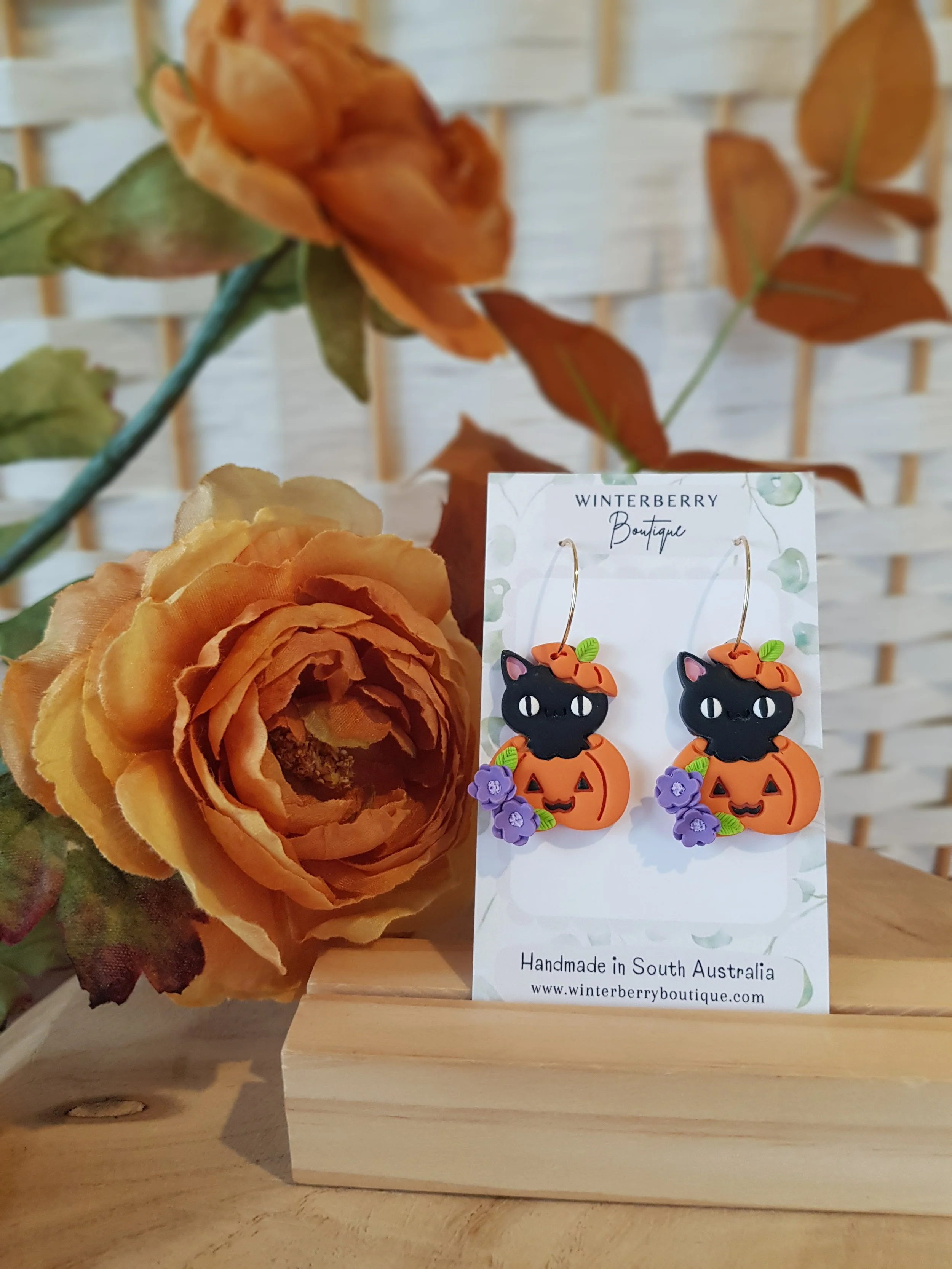 polymer-clay-halloween-pumpkin-cat-earrings-south-australia.jpg