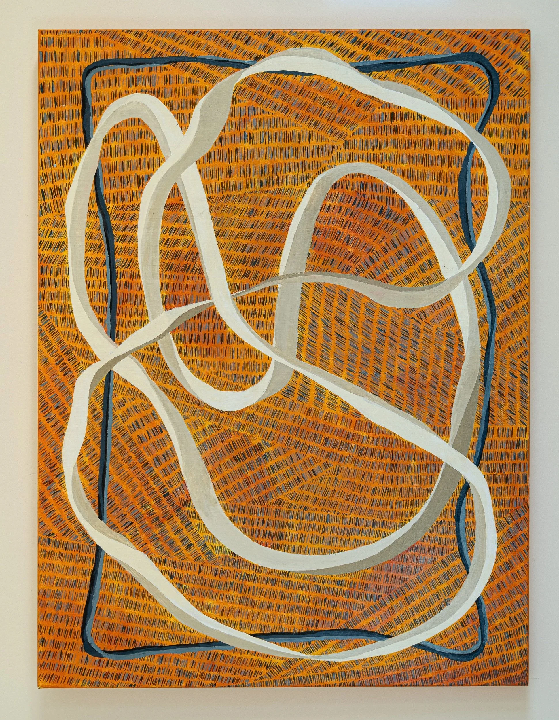 Work 119:  Mobius 2.  2019.  123 x 91 cms