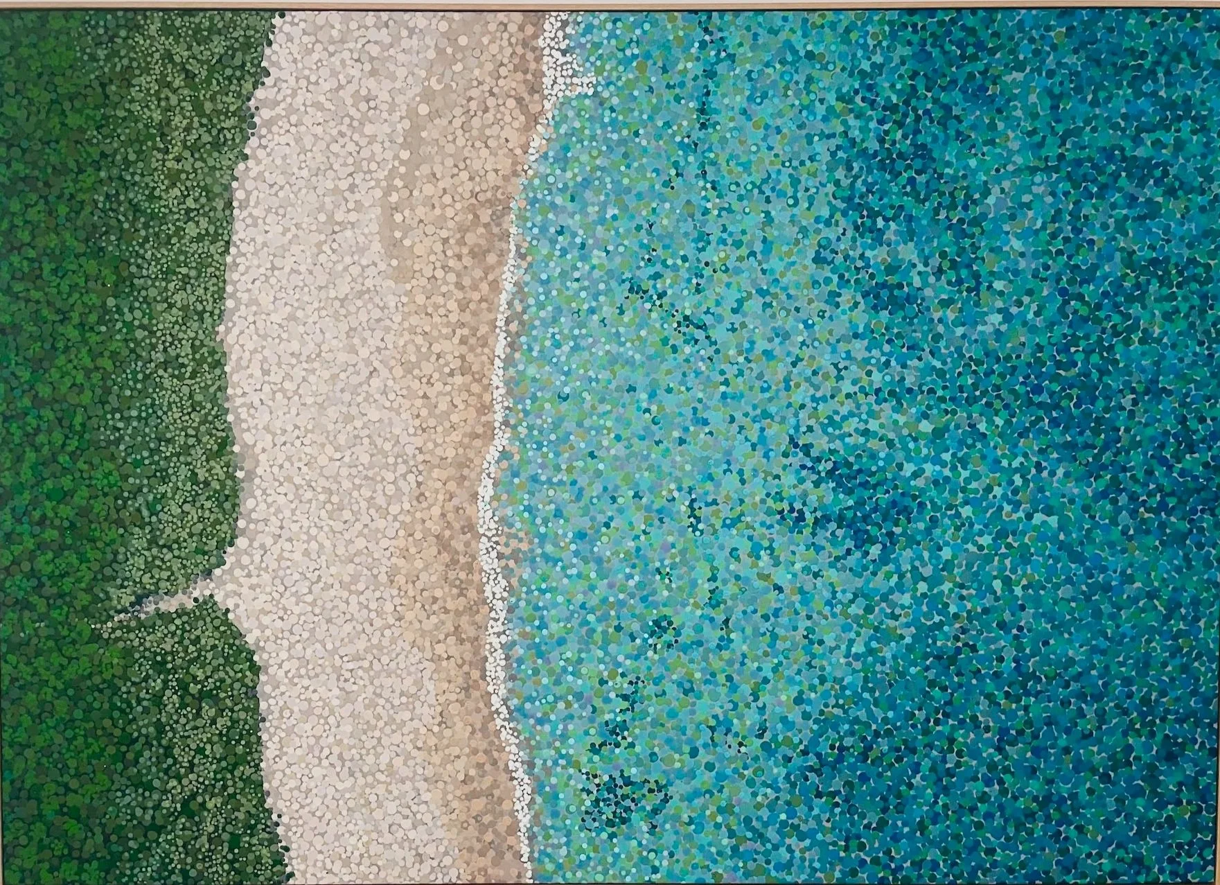 Work 274.   Wedding Bay. 2025.   118 x 170 cms