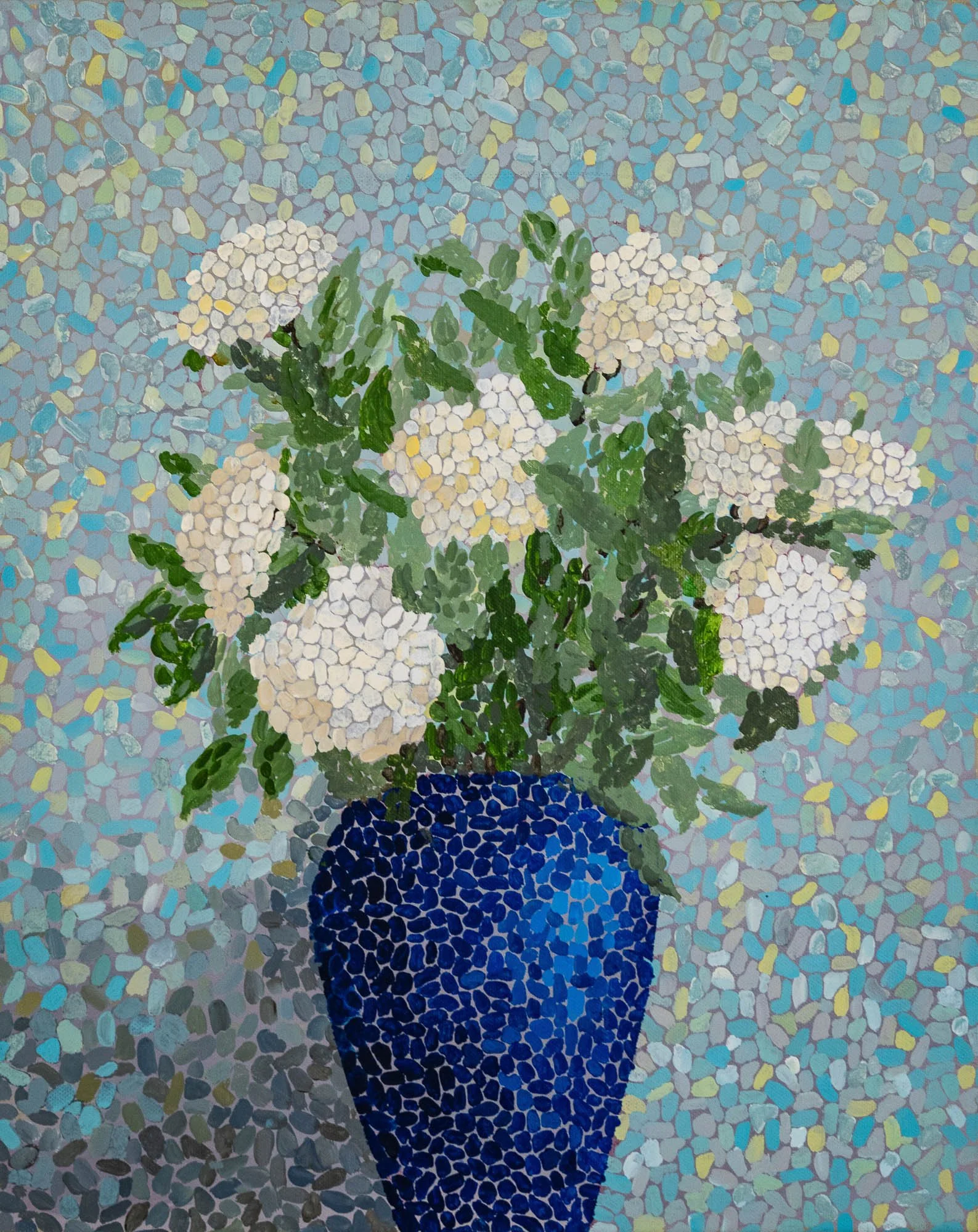 Work 77:  Gardenia 4
2018
acrylic on canvas
51 x 40 cms