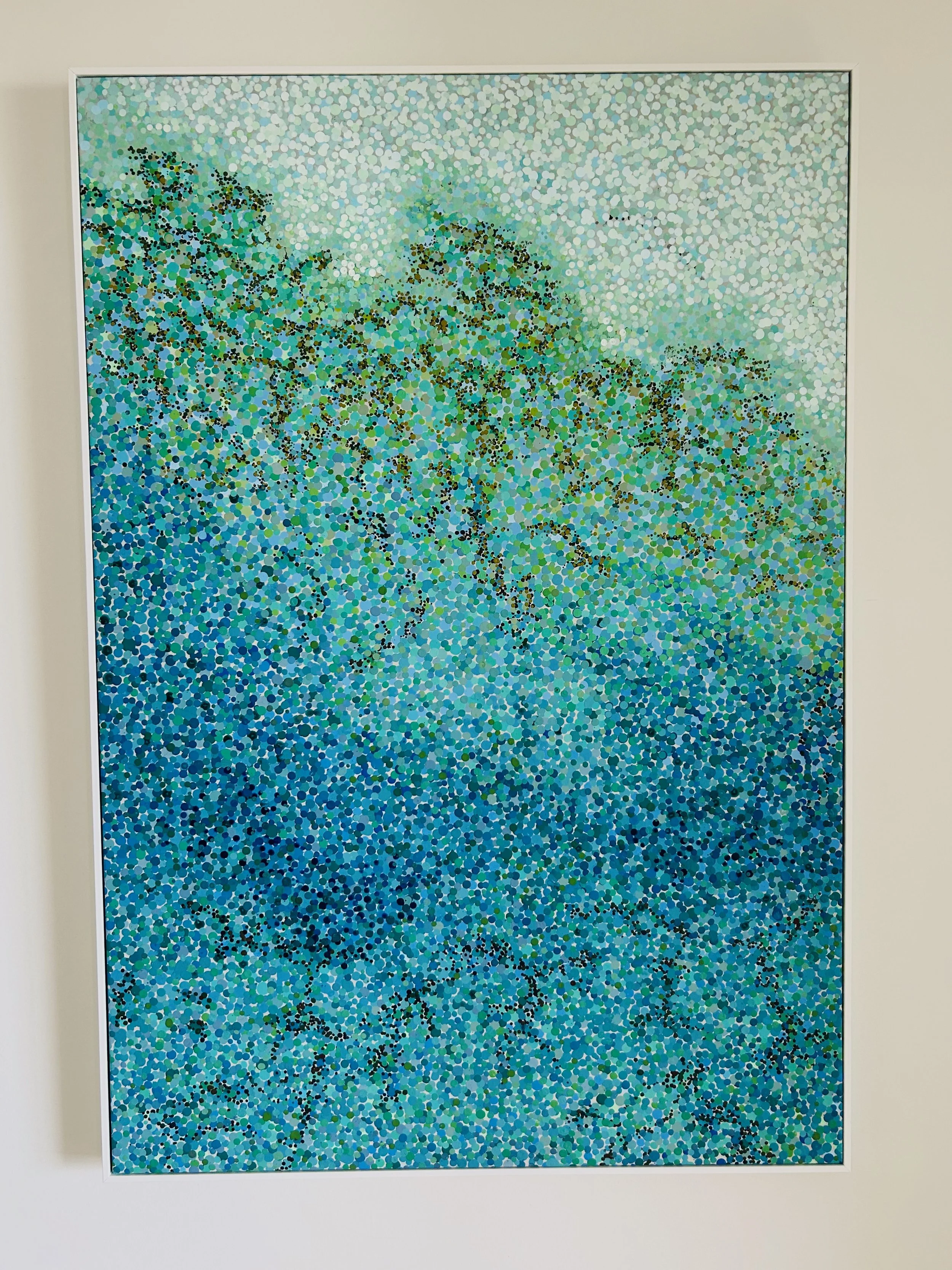 Work 264:  2025.   142 x 99 cms.