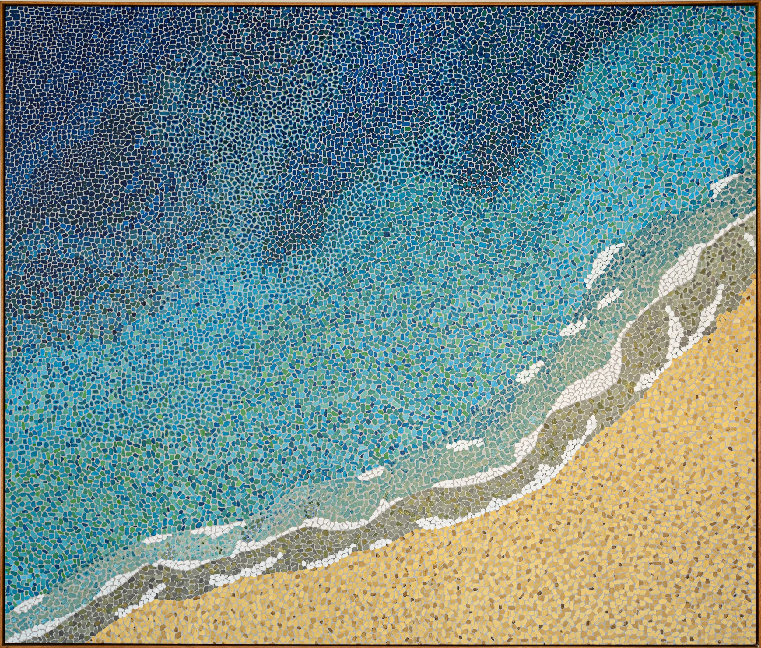 Work 5:  Wide Ocean.  2016.   180 x 210 cms.