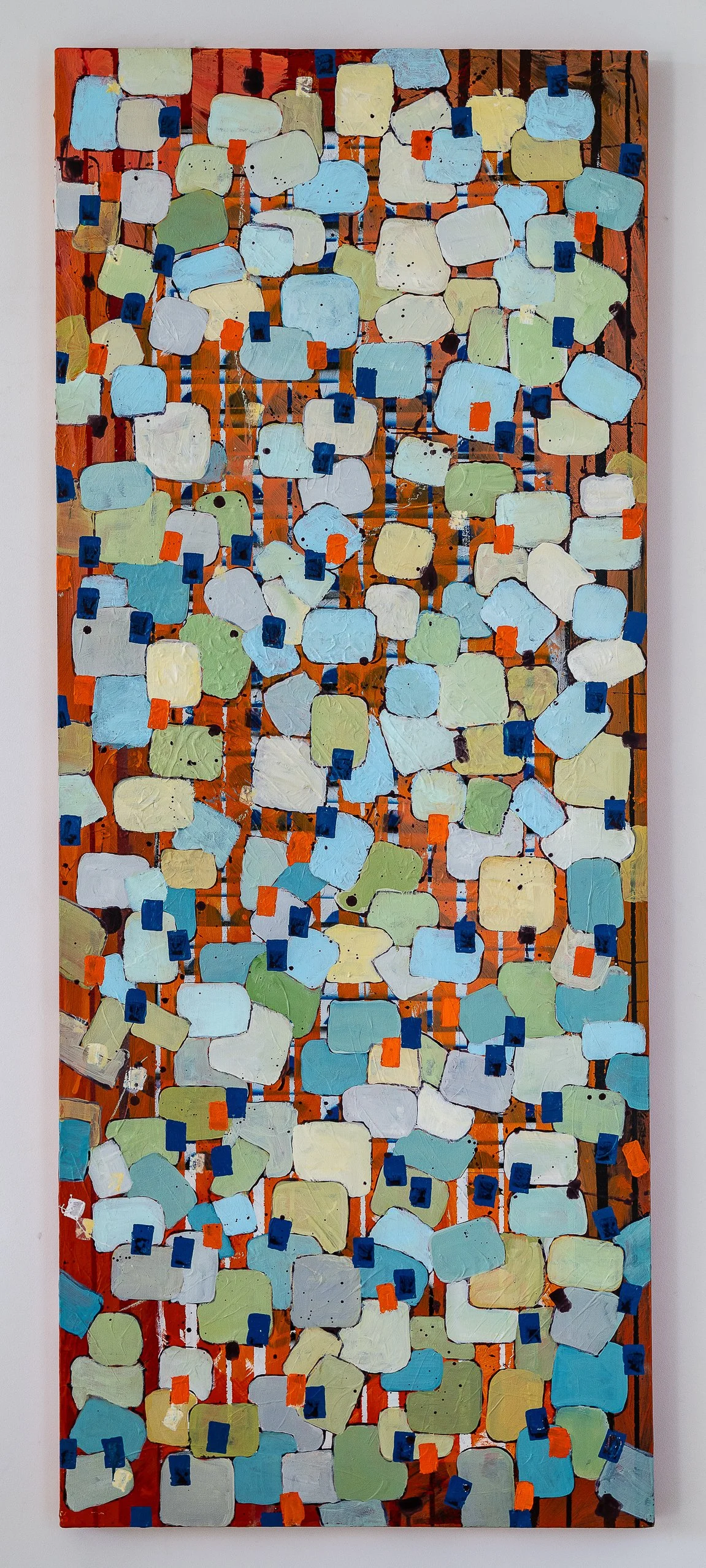 Work 227:  Post-It Notes.  2024.   152 x 61 cms.