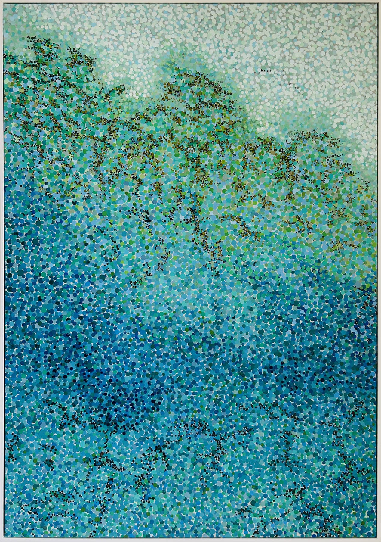 Work 264:  Coral Reef 1
2025
acrylic on canvas
142 x 99 cms