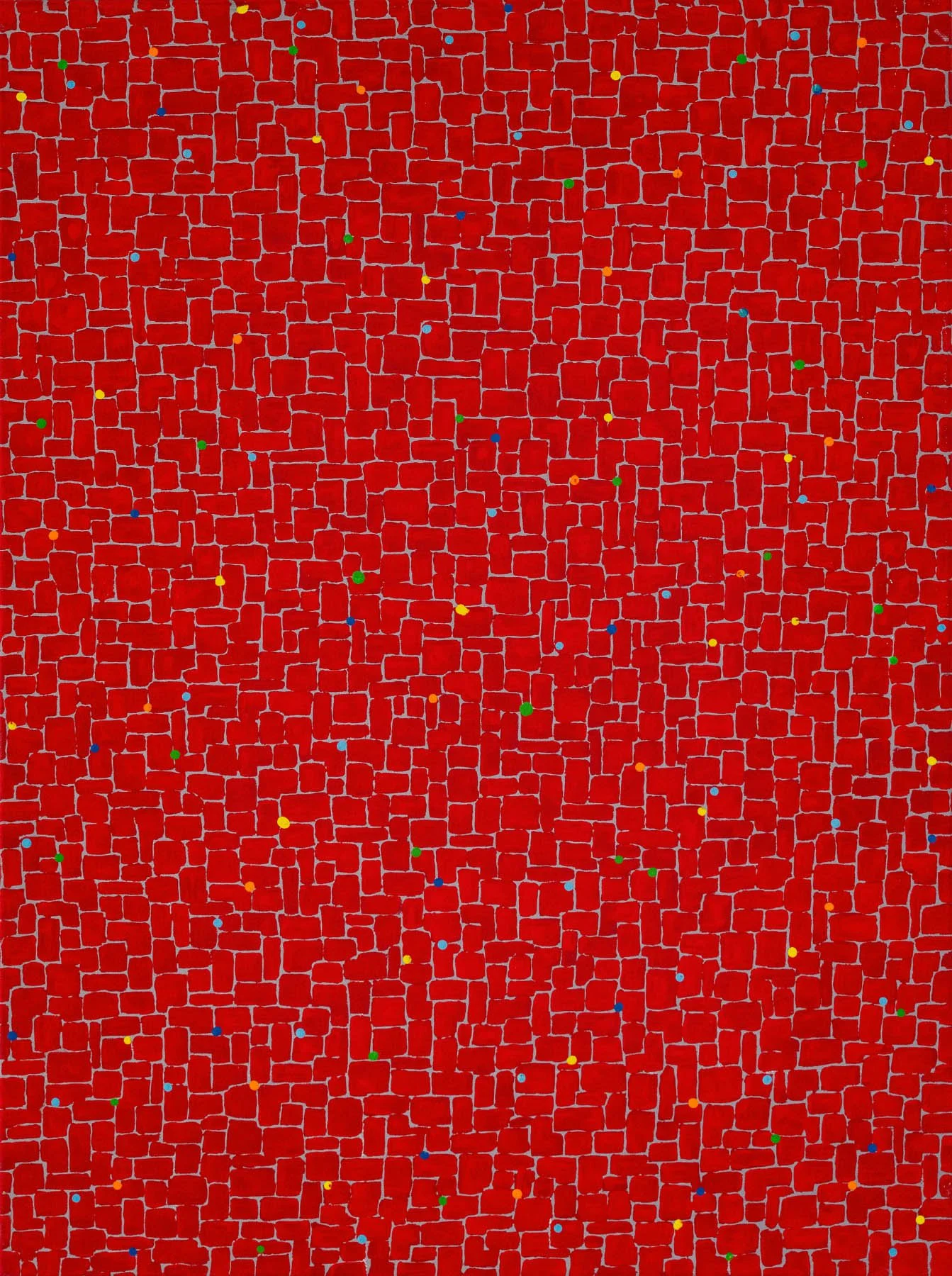Work 233:  Pink/Red 4
2024
acrylic on canvas
60 x 45 cms