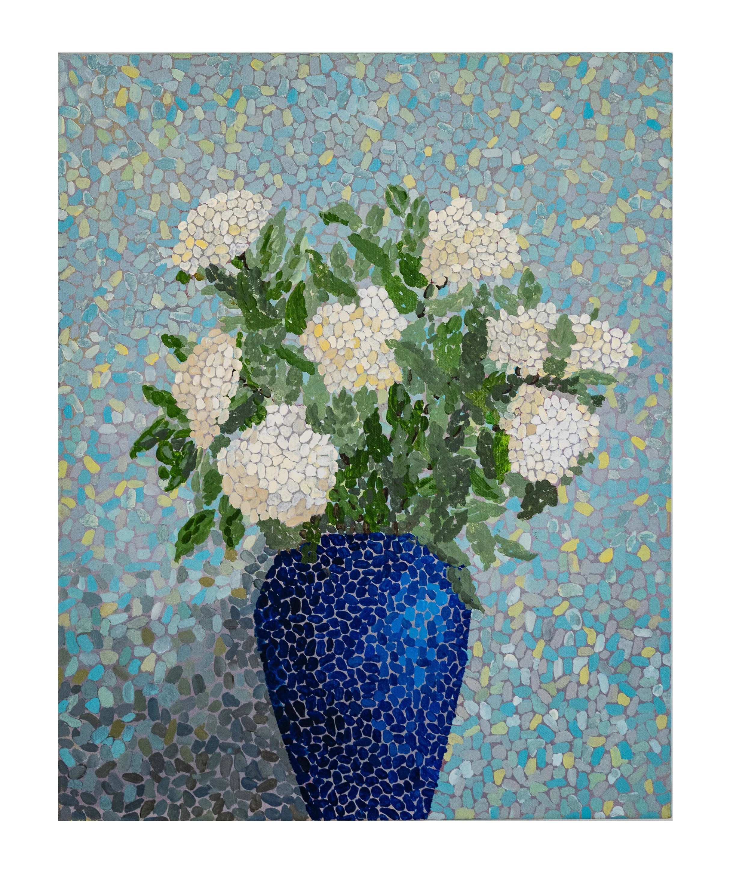 Work 77:  Gardenia 4.  2018.   51 x 40 cms.