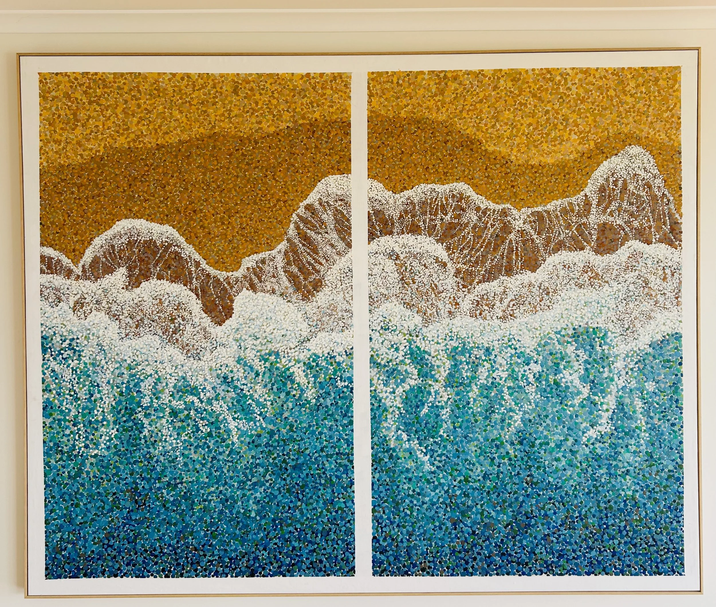 Work 250/251 – March 2025 (160 x 210 cms)