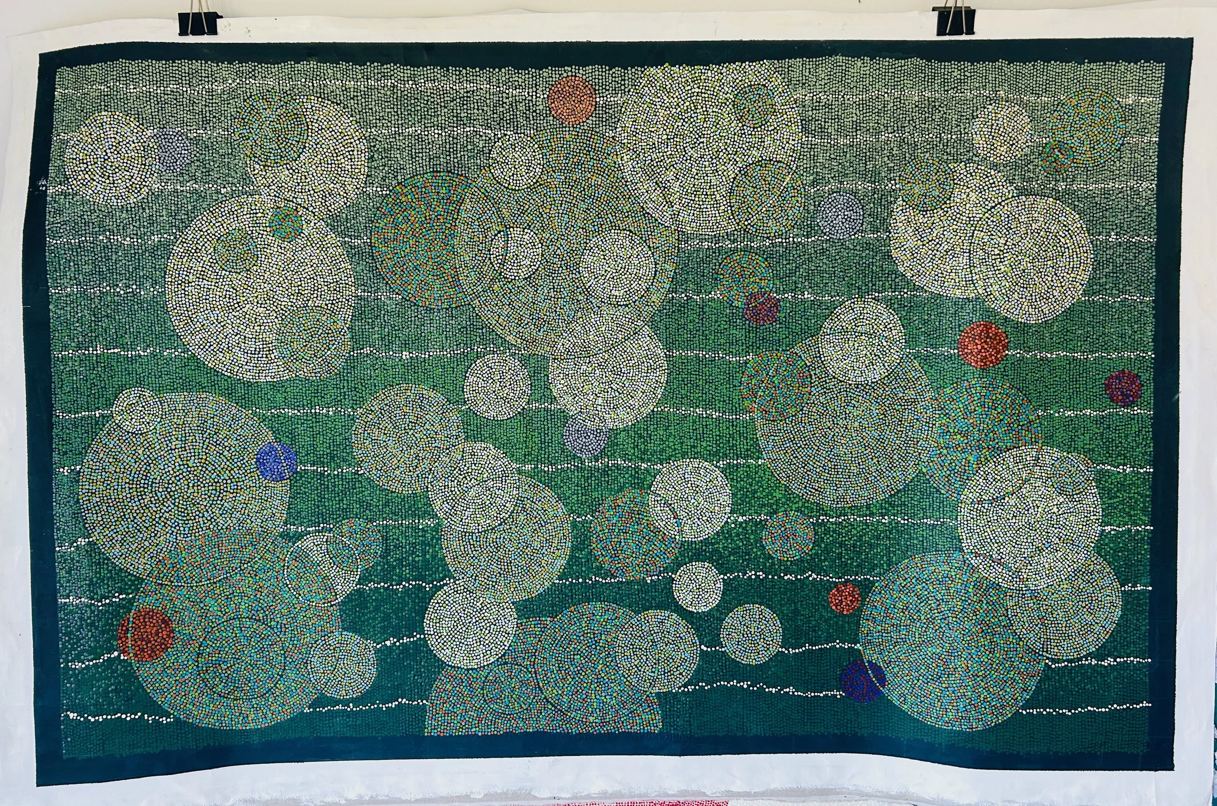 Work 282 - April 2026  (100 x 158 cms) 