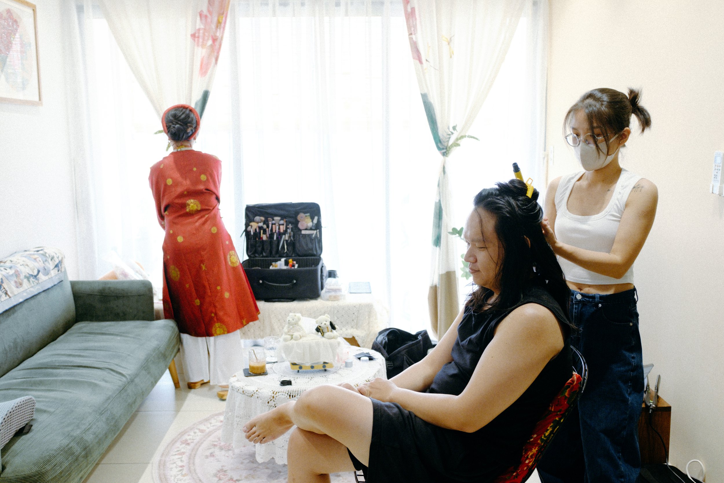 Thảo & Lâm, Pre-wedding Session at Home in Sài Gòn — Pham Si Luan Photography (7)