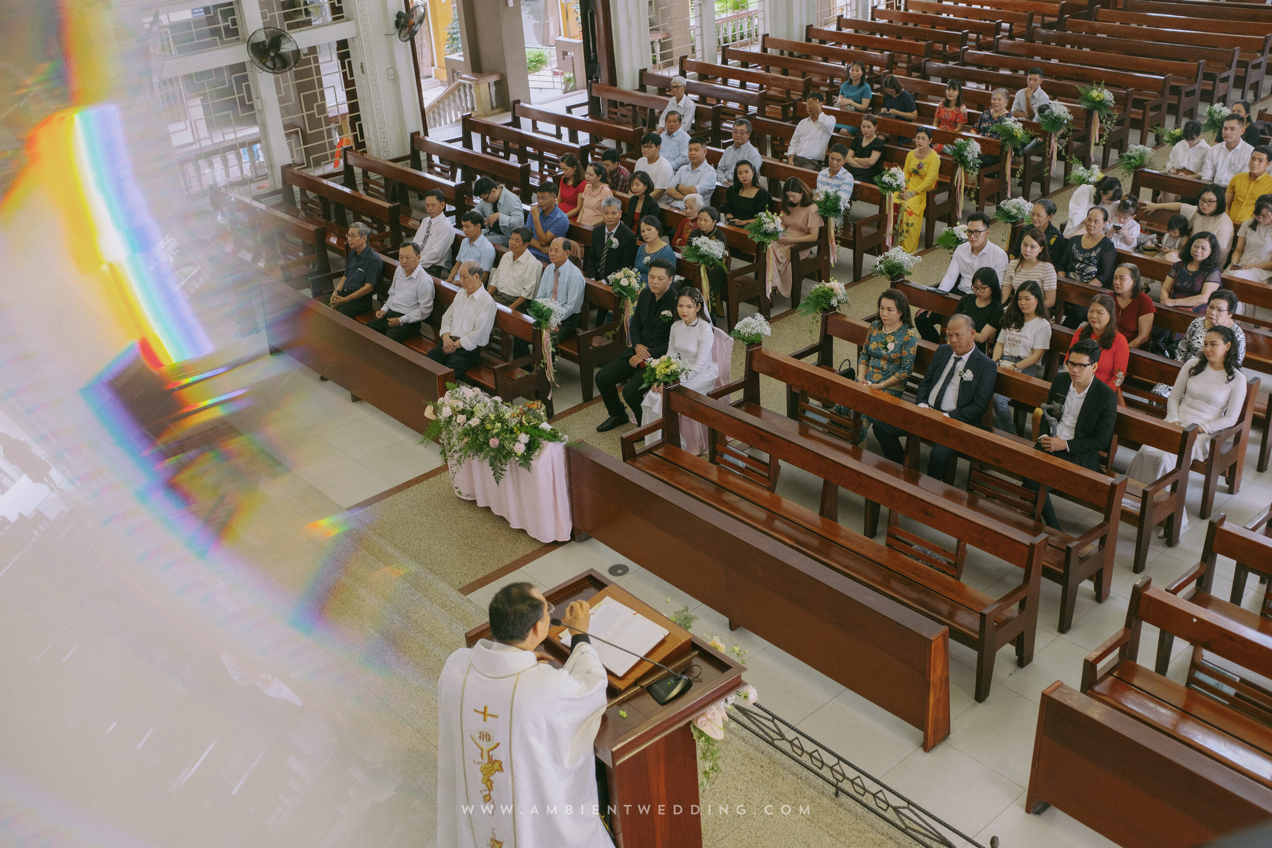 Nhung & Nguyên, Church Wedding Ceremony in Sài Gòn — Pham Si Luan Photography (30)