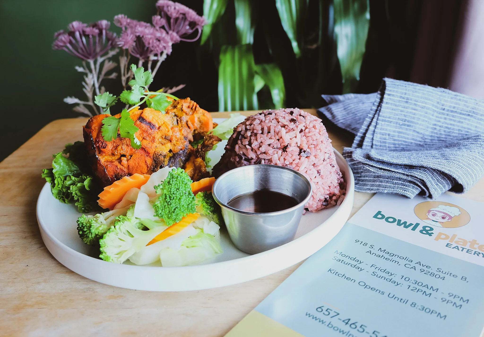 Bowl and Plate Eatery — Menu