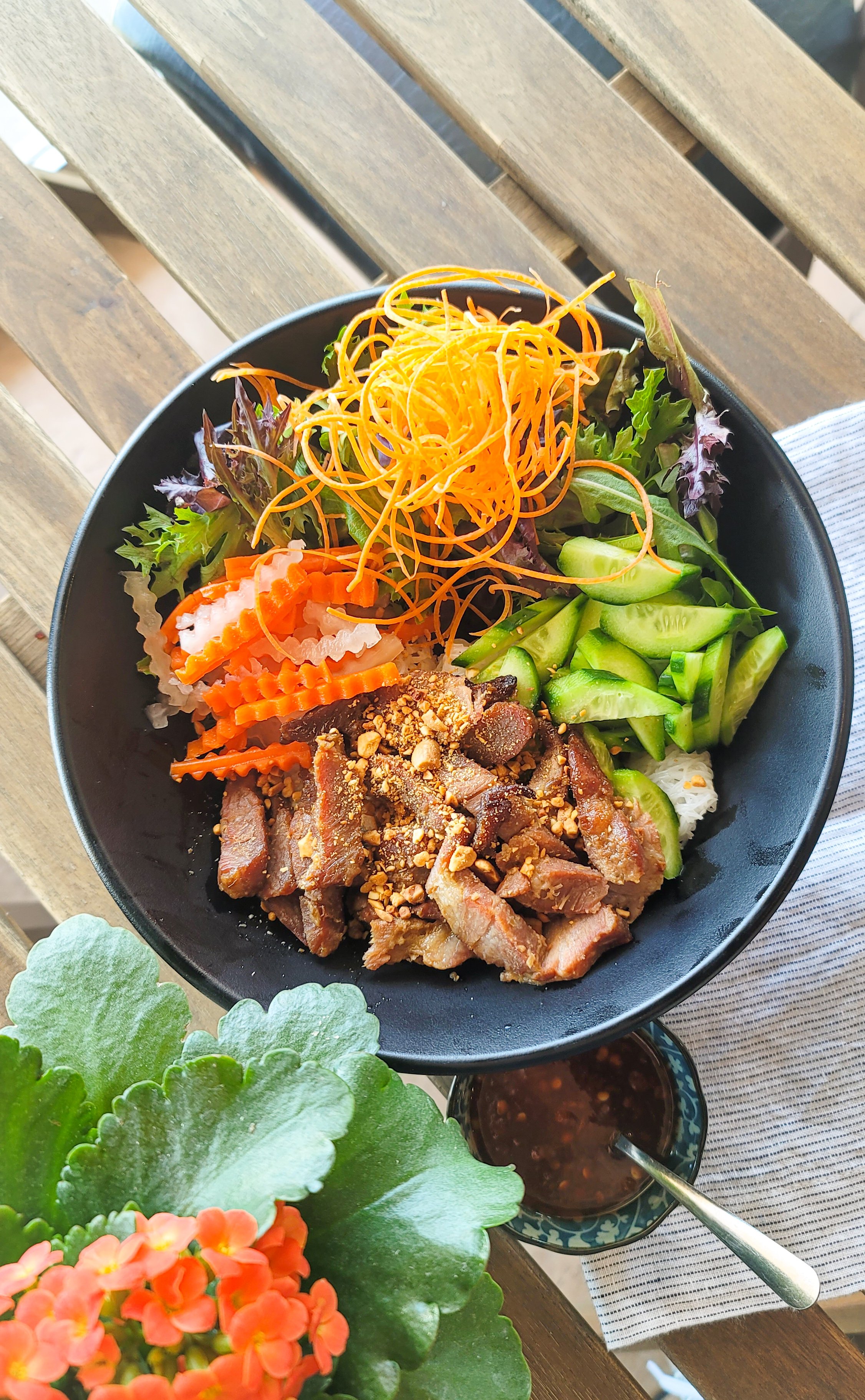 Grilled Pork With Vermicelli