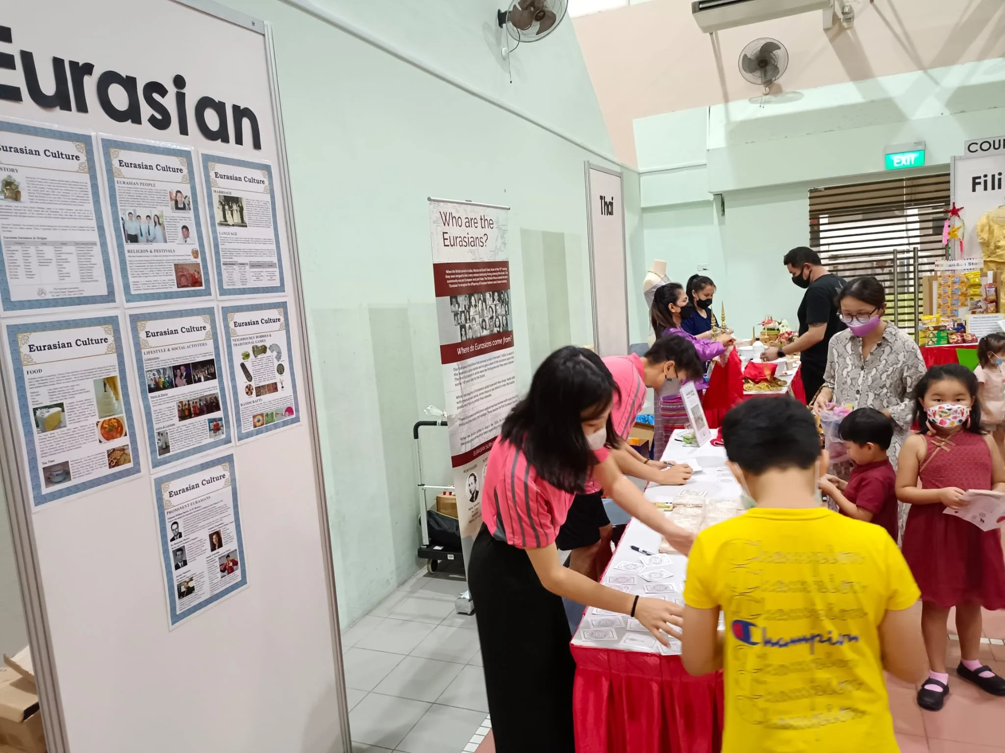 Racial Harmony July 2022 (Dance/Booths) — Eurasian Association, Singapore