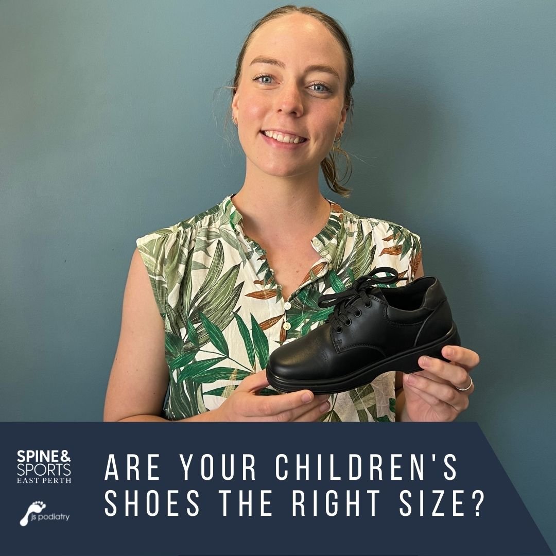 How to fit a school shoe | Spine & Sports East Perth