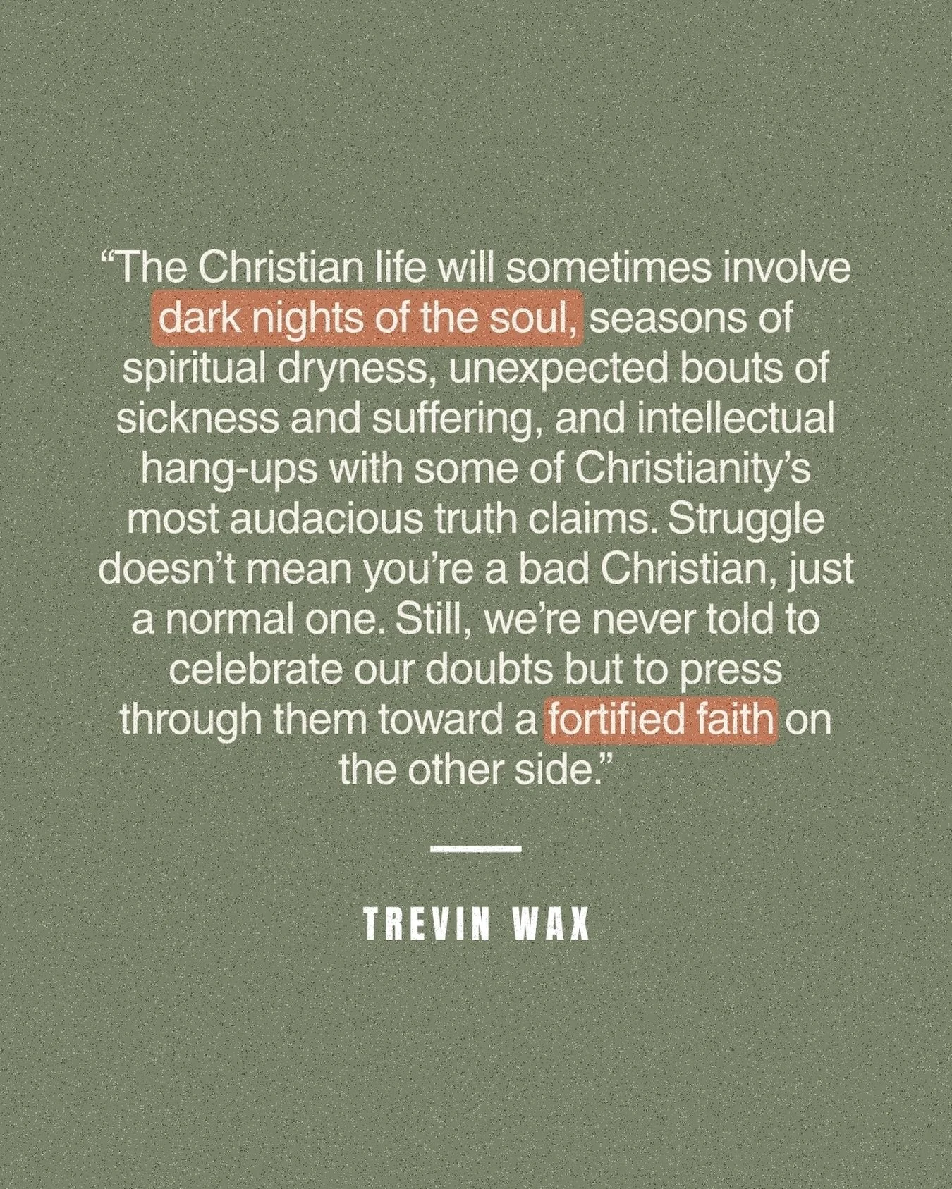 At times, the Church has given the impression that real Christians don&rsquo;t struggle with doubt. This is of course untrue. Today, our metamodern society prefers to celebrate doubt. Doubt has become a virtue and certainty, a vice. Neither of these 