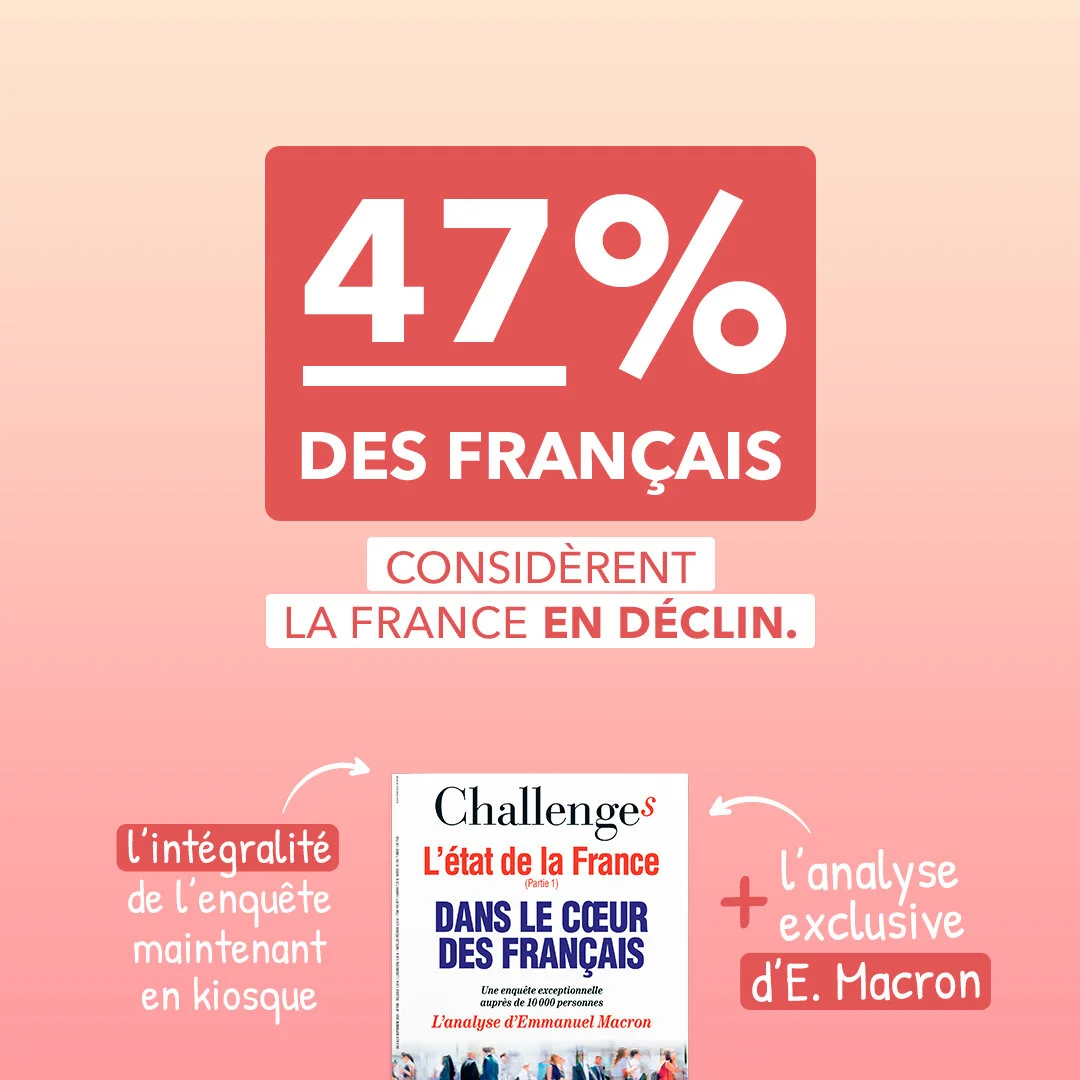 ENQUÊTE EXCLUSIVE : Selon-vous, la France est-elle en progrès, en déclin ou ni l’un ni l’autre ? Et la bonne réponse est… 47%  Ça vous surprend ? Vous n’avez encore rien vu…  1,7K Likes / 1,1K Commentaires / 271 Partages
