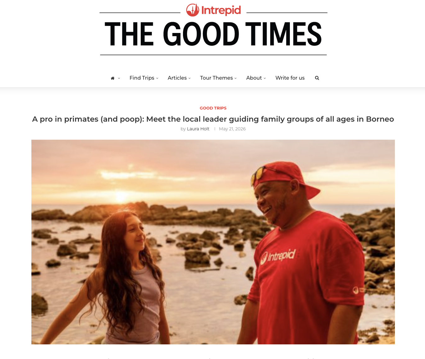 Borneo family leader interview | Intrepid's The Good Times
