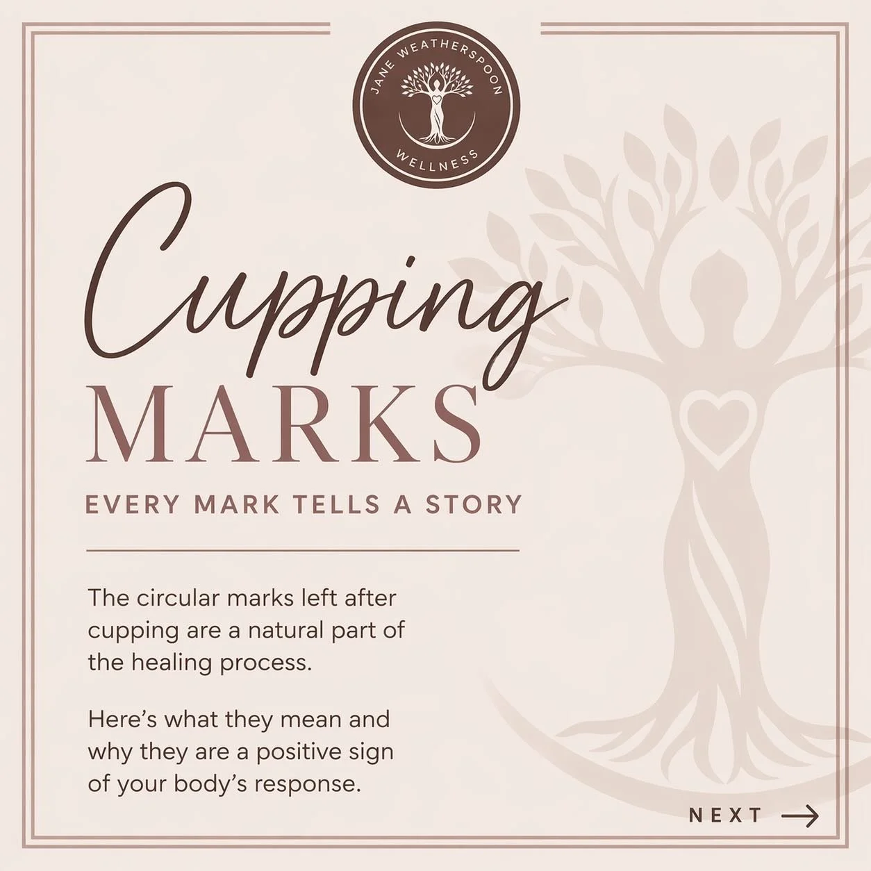 Ever wondered what your cupping marks actually mean?
A closer look inside a Blended Bodywork session