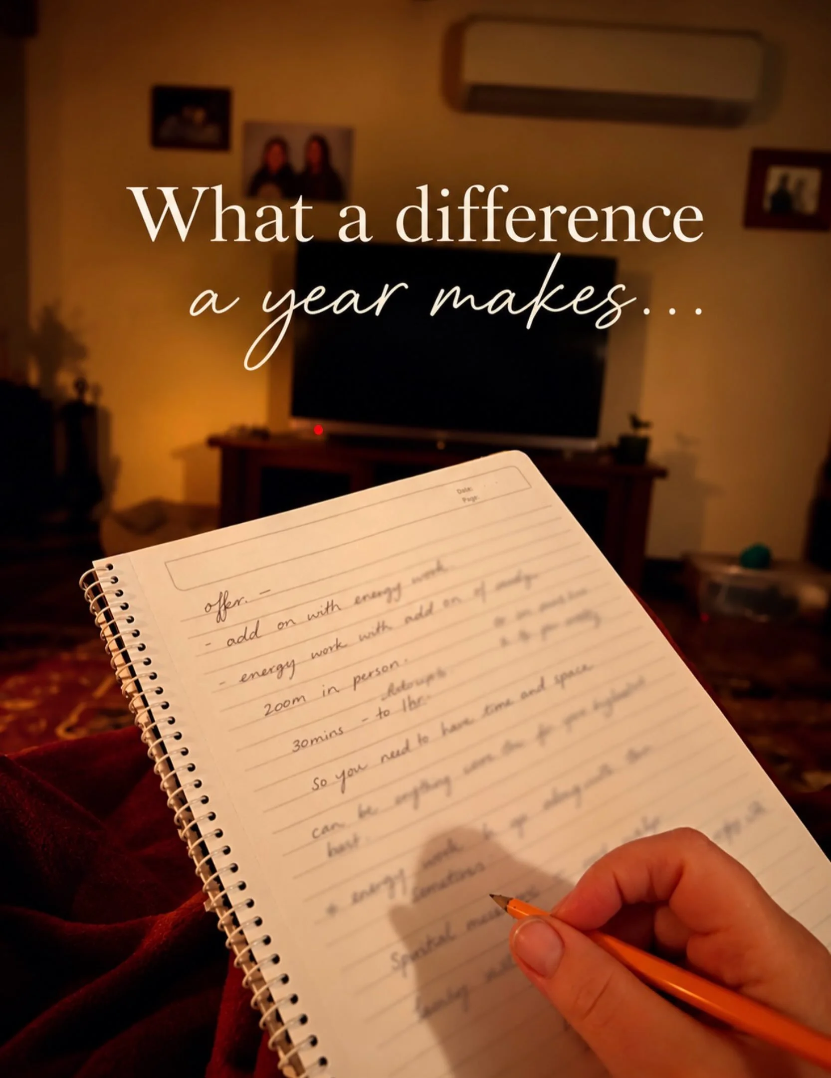 What a difference a year can make. 

Last night was our final Intuition and Mediumship Development Course (IMDC) call 🥺 which had me reflecting this morning on just how different I feel compared to this time last year.

Last October, I couldn&rsquo;