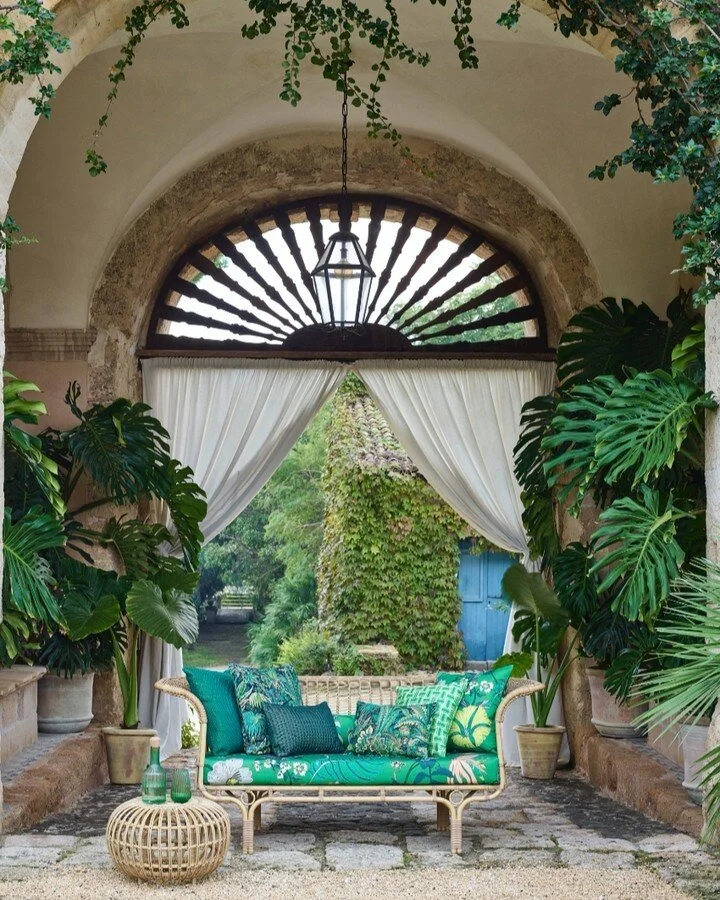 For the outdoor collection, we celebrate The Liberty Garden in all its glory. Harmonised across three distinctive &lsquo;garden rooms&rsquo;, the collection is criss-crossed by narrative stories of print and colour to reflect Liberty&rsquo;s eclectic