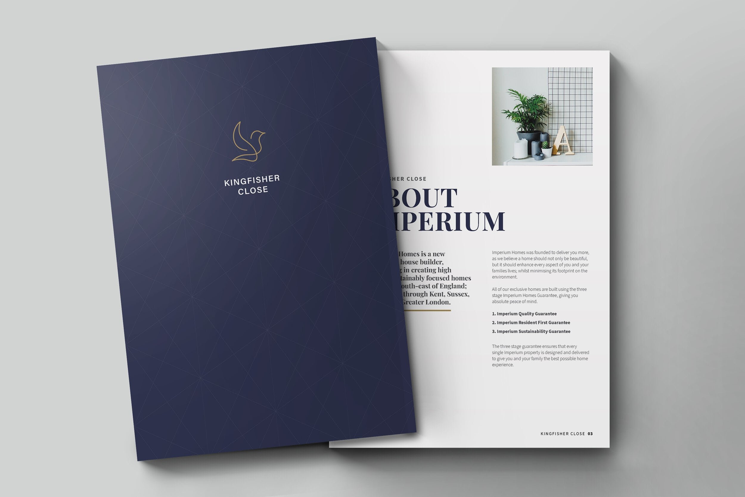 Imperium Homes brochure Design