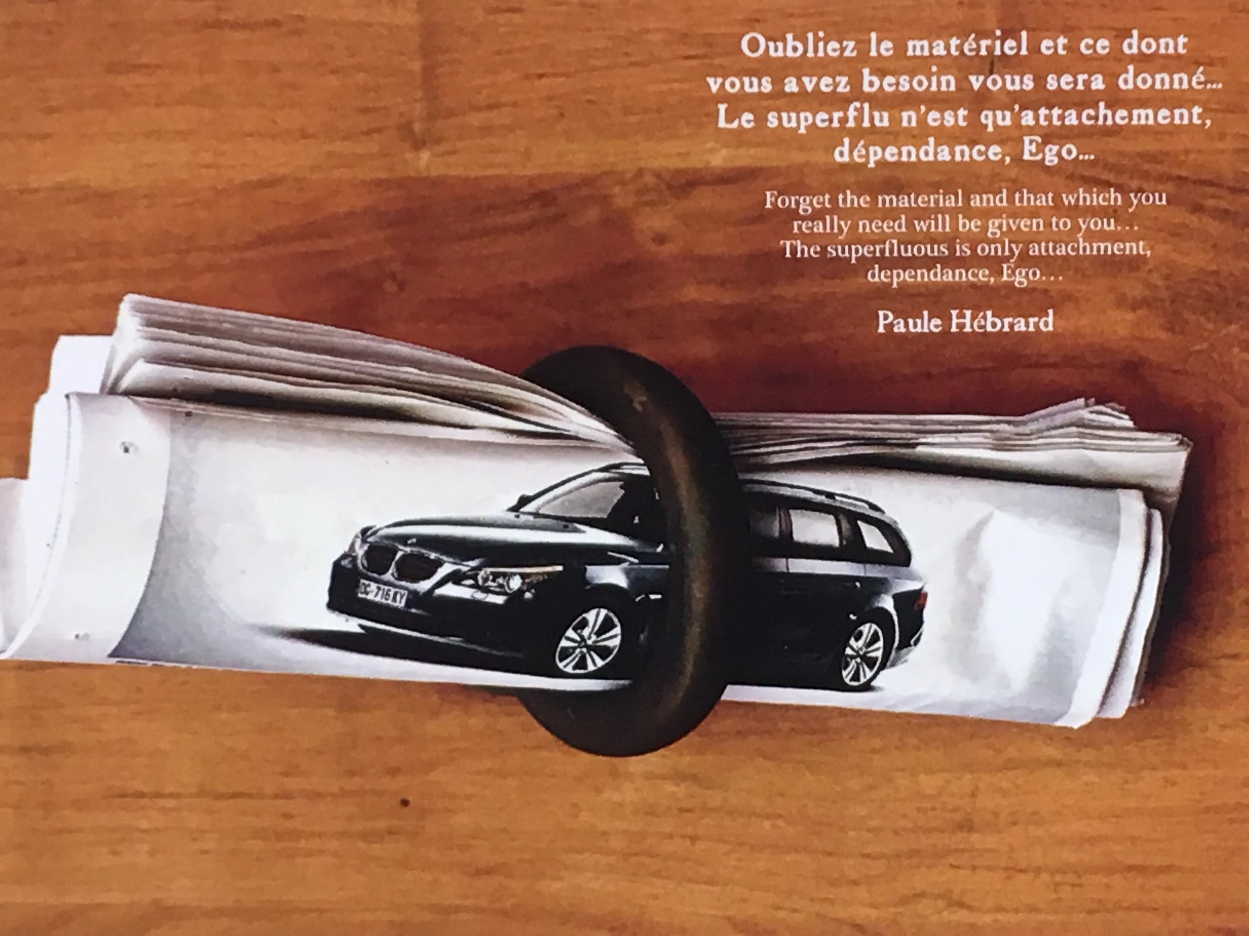 OUBLIEZ LE MATÉRIEL ...