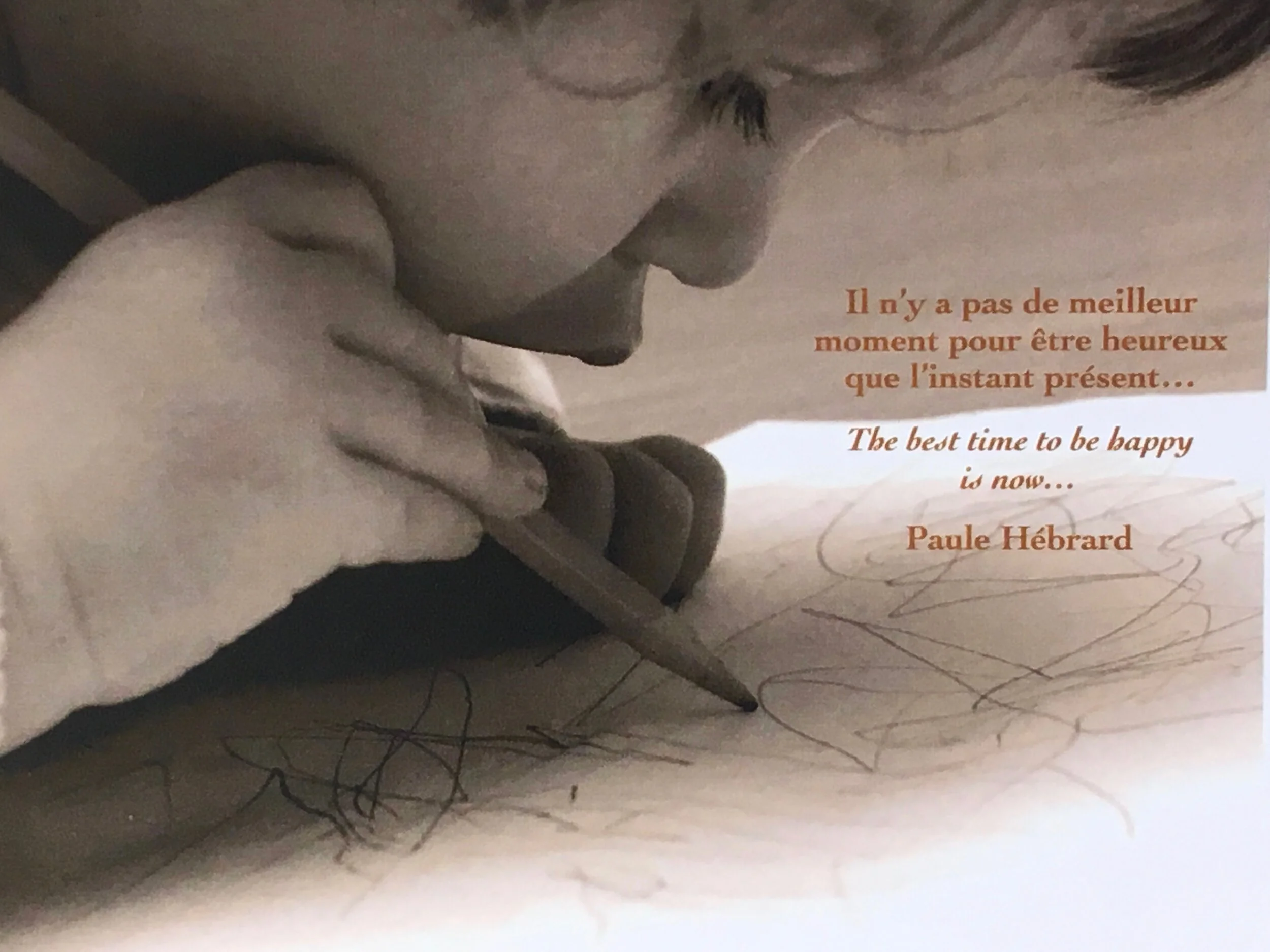 L'INSTANT PRÉSENT ...